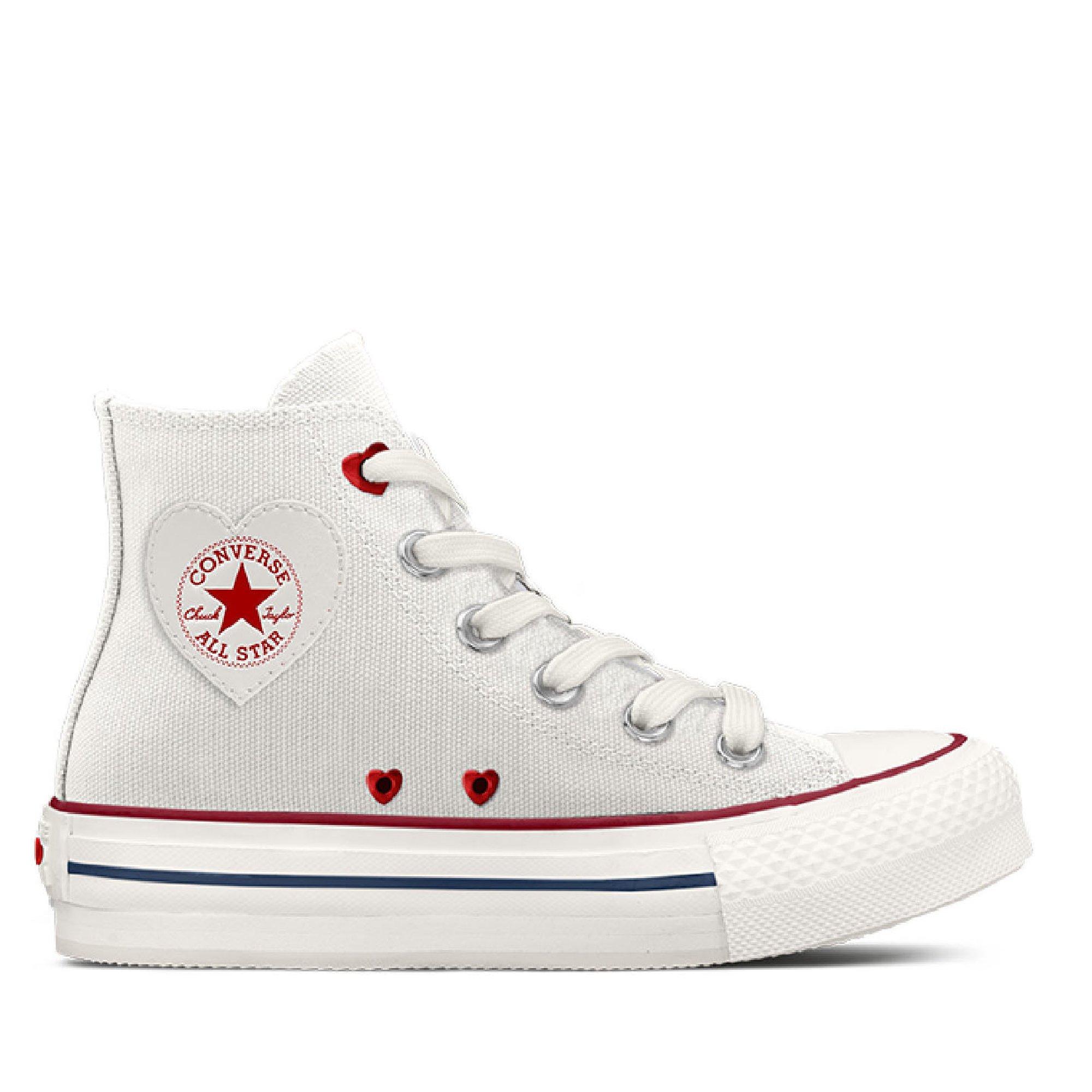 287-Vintage W - Converse - Kids' Chuck Taylor All Star Eva Platform Trainers - 1