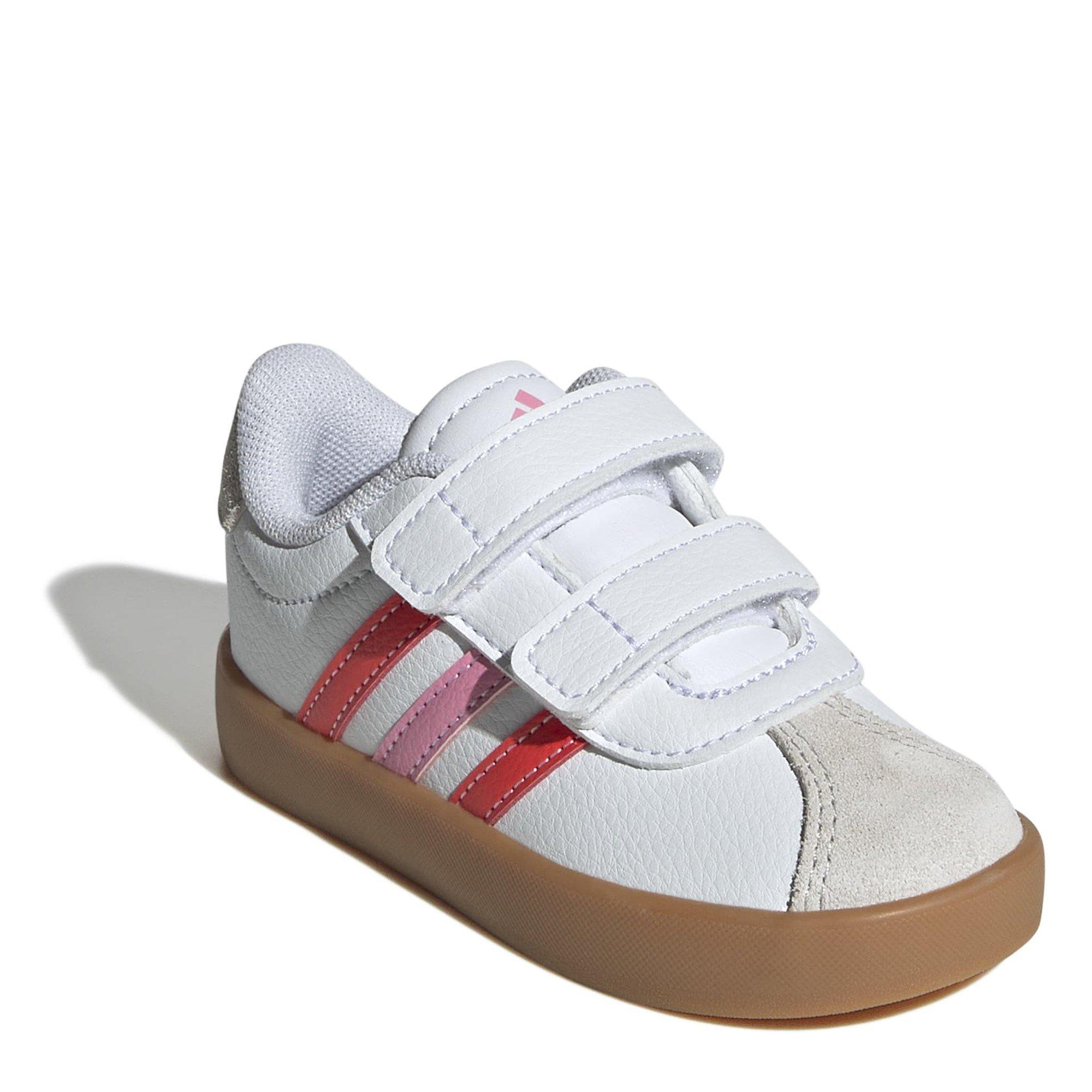 blanco/rojo/rosa - adidas - VL Court 3.0 Shoes Infants - 3