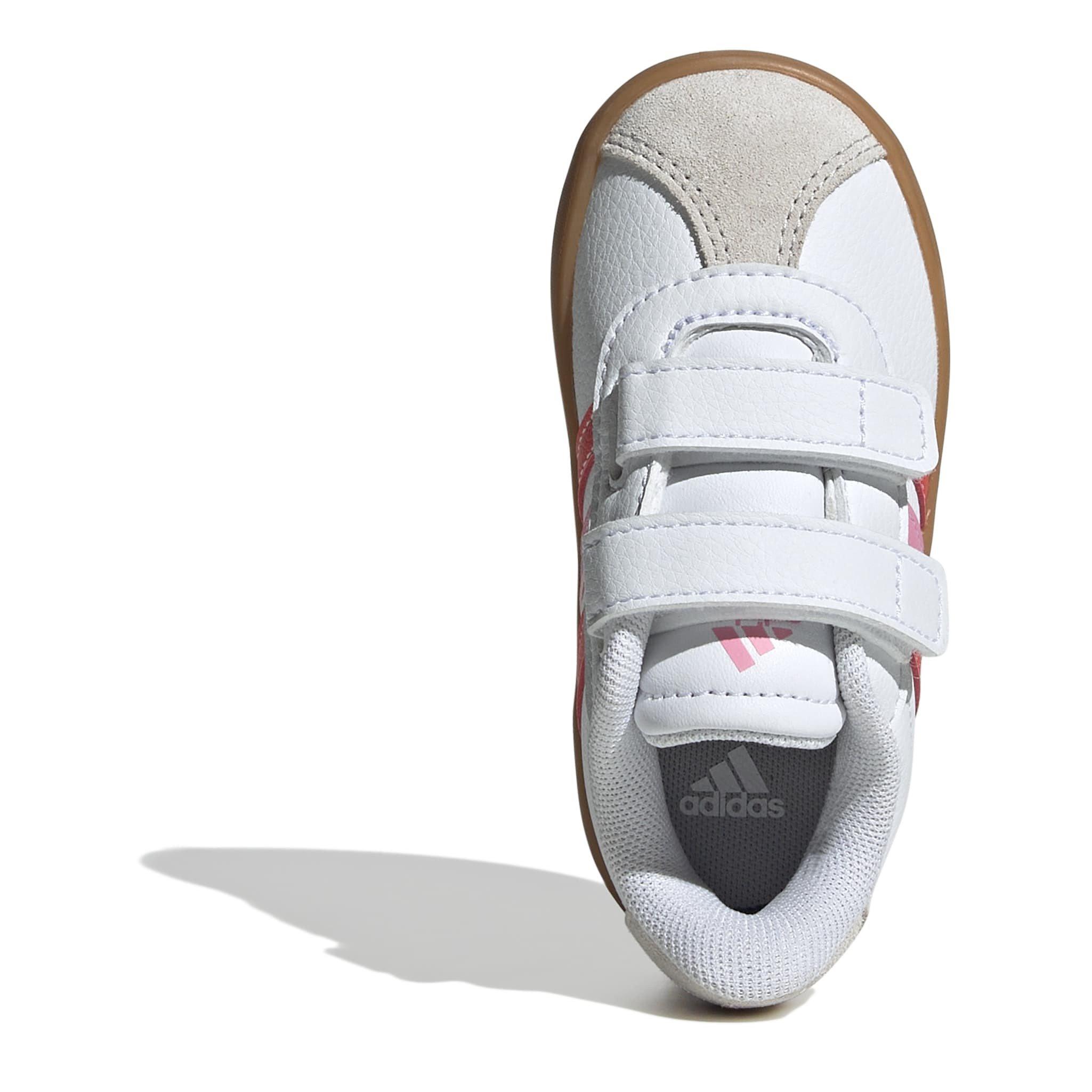 blanco/rojo/rosa - adidas - VL Court 3.0 Shoes Infants - 5