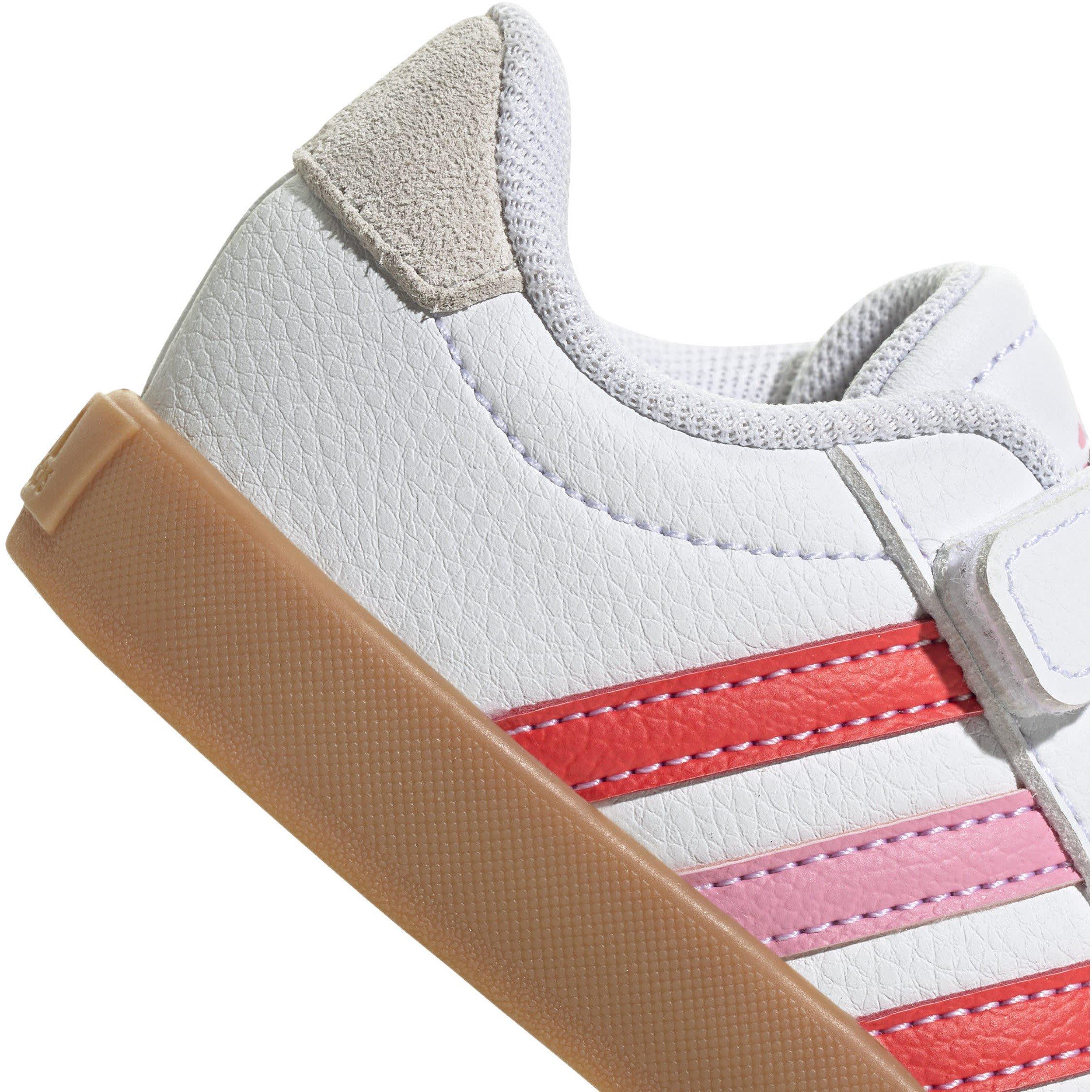 blanco/rojo/rosa - adidas - VL Court 3.0 Shoes Infants - 8