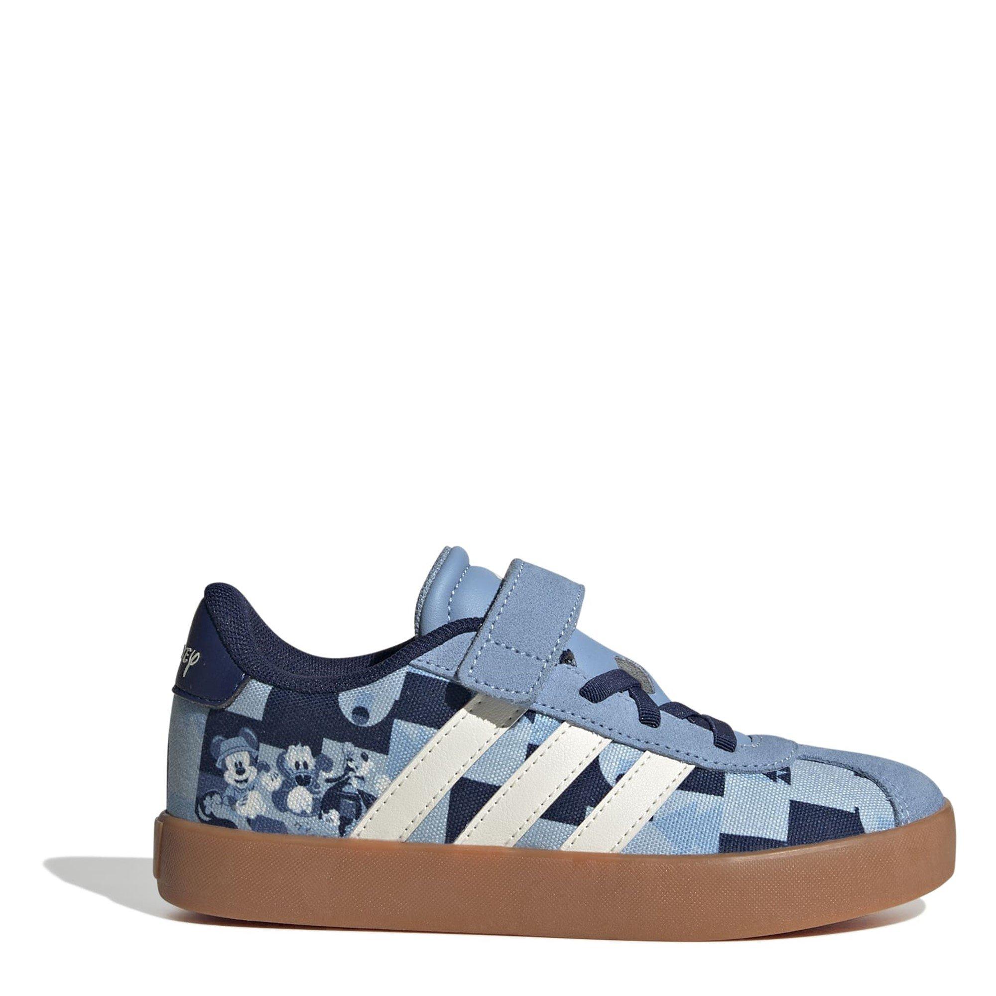 plavo/bijelo - adidas - Disney Mickey VL Court Shoes Children - 1