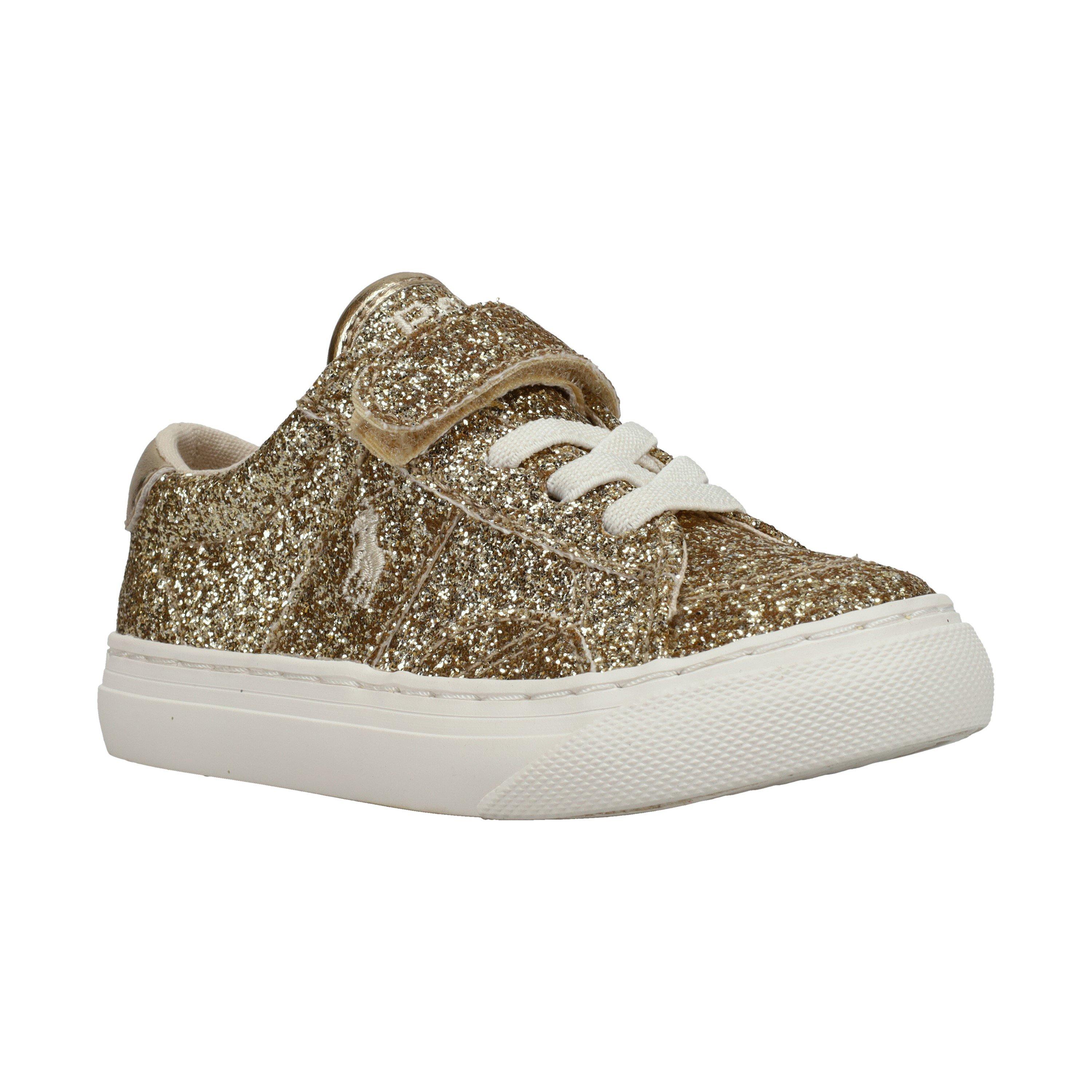 Gold/Cream - Polo Ralph Lauren - Kids' Ryley Court Trainers