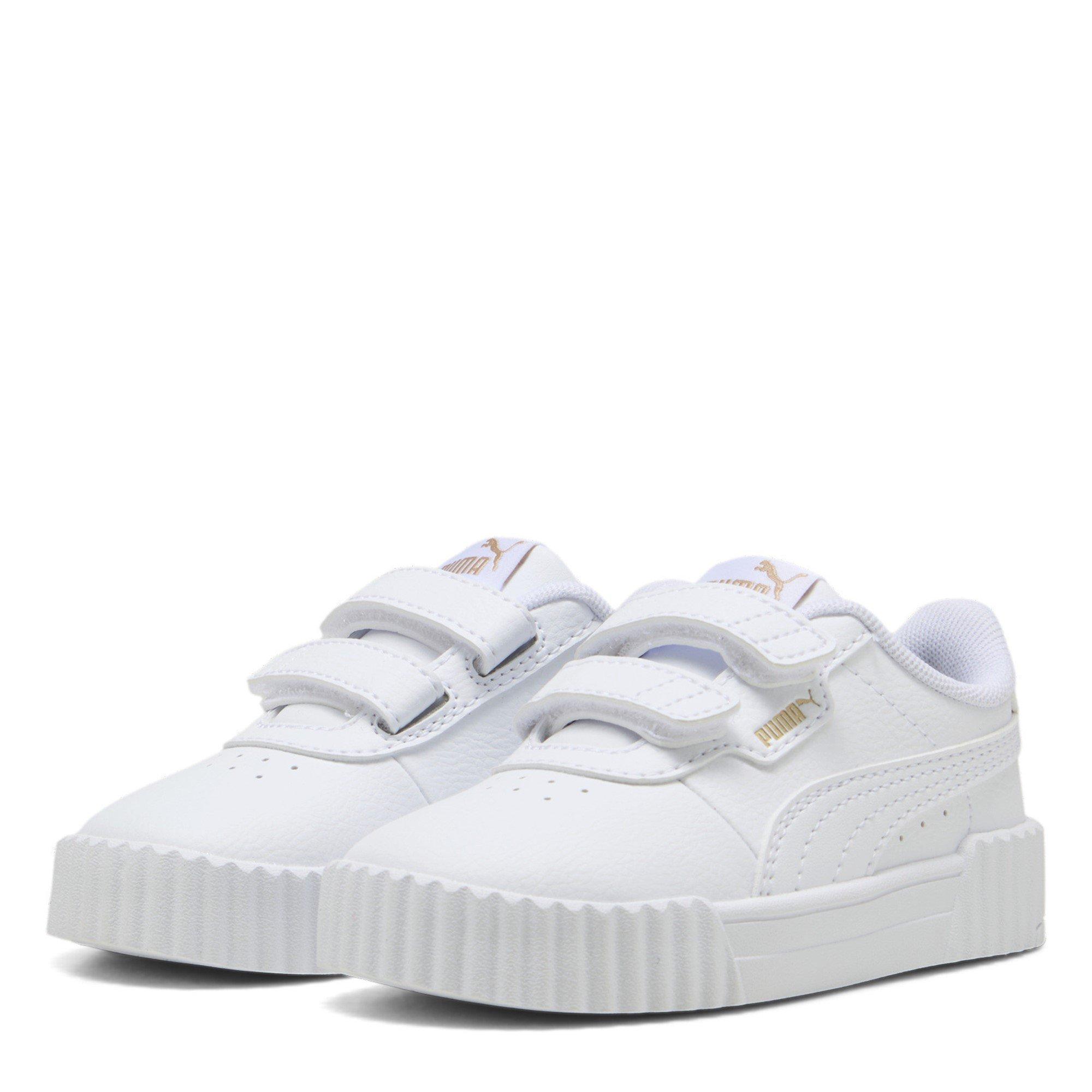 Puma  Carina 3 Infants - White/Gold - C9 (27)