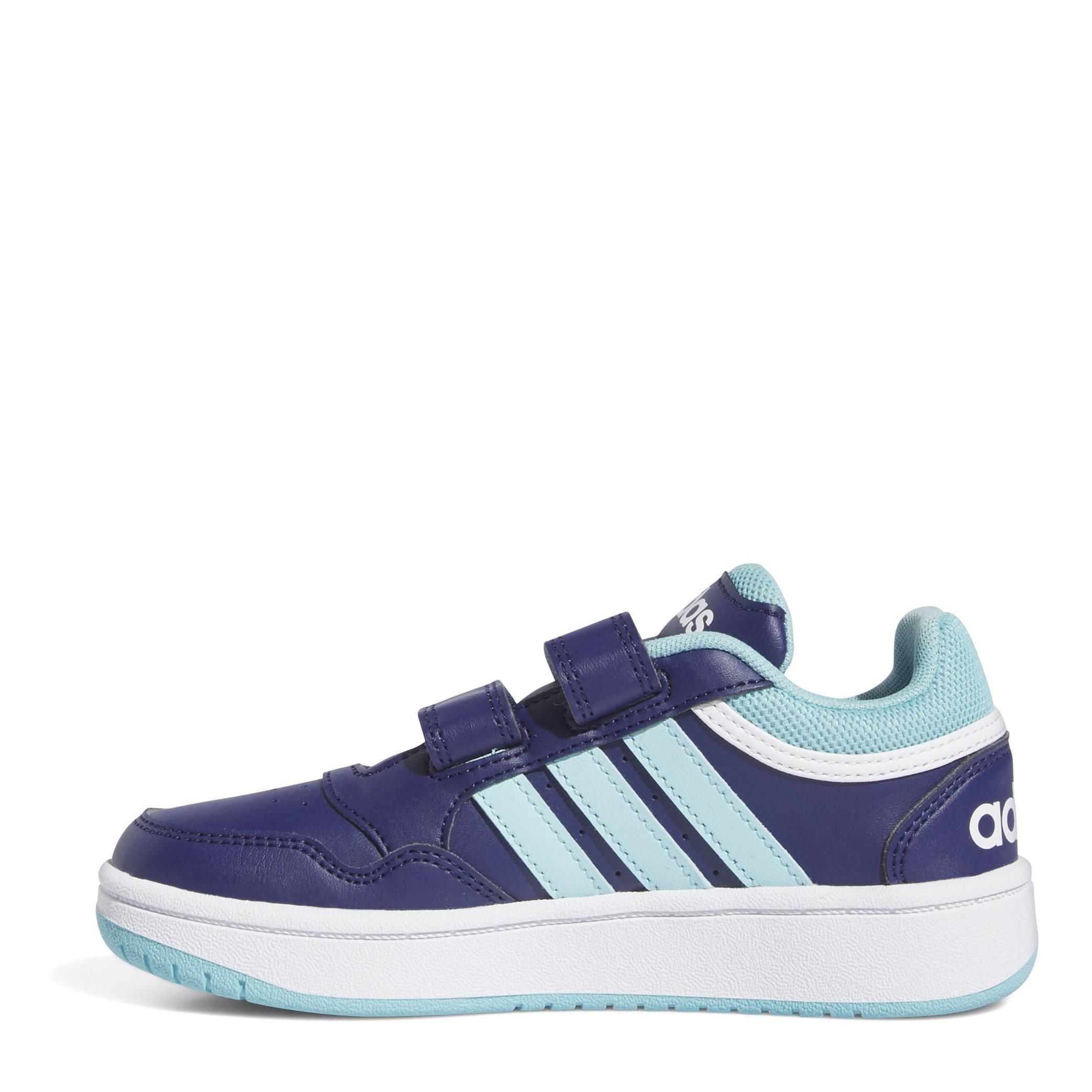 Blau/Dunkelblau - adidas - Kinder Basketballschuhe - 2