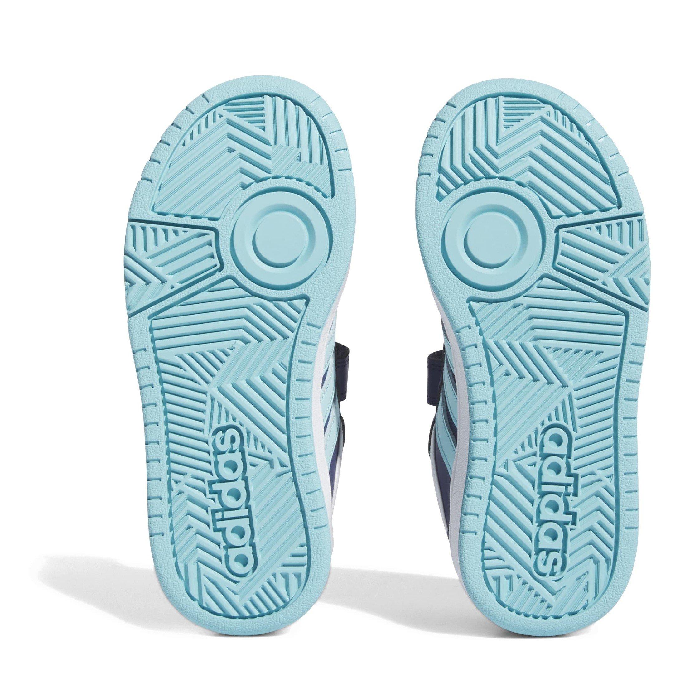 Blau/Dunkelblau - adidas - Kinder Basketballschuhe - 6