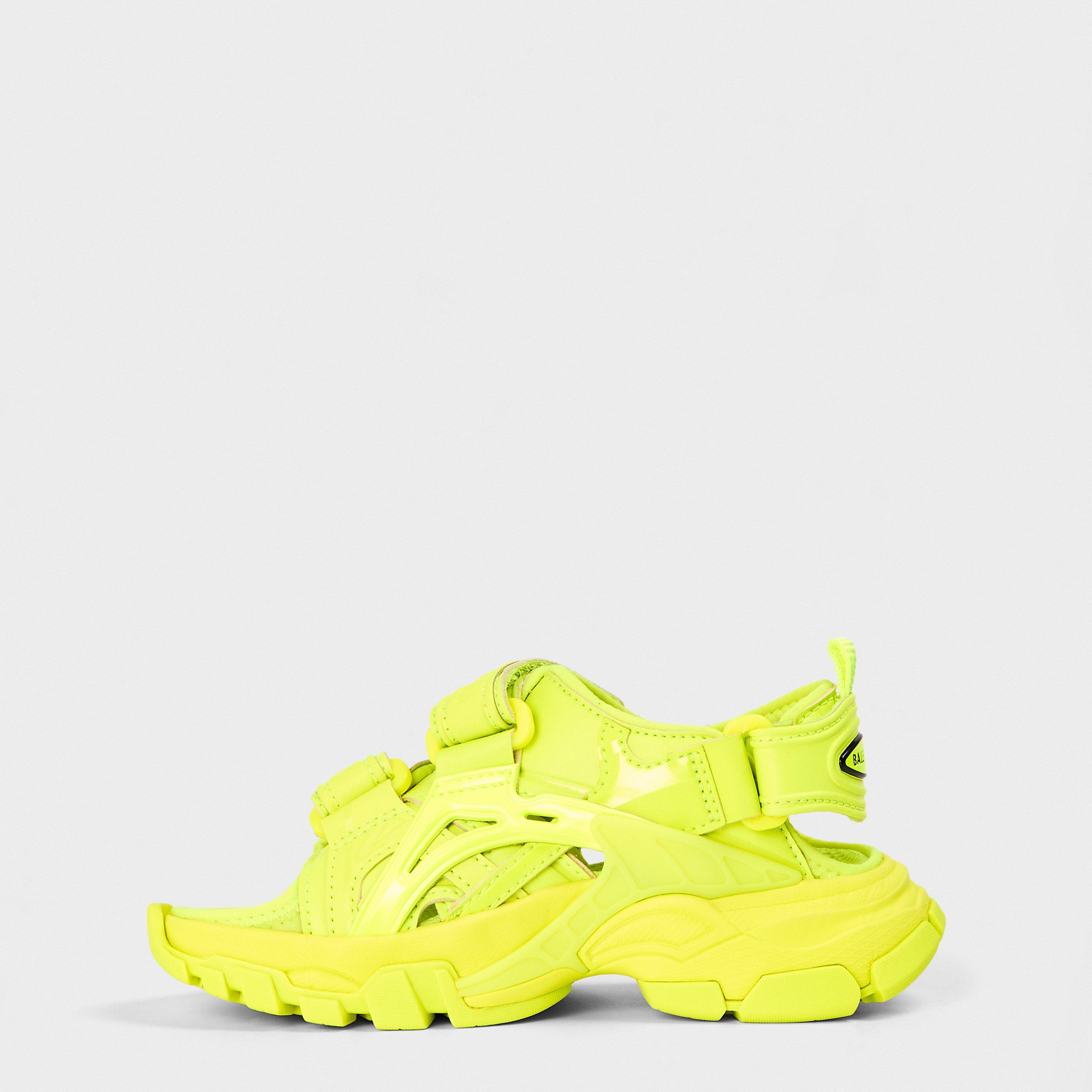 Yellow Fluo - Balenciaga - Unisex Sports Sandals, Kids - 2