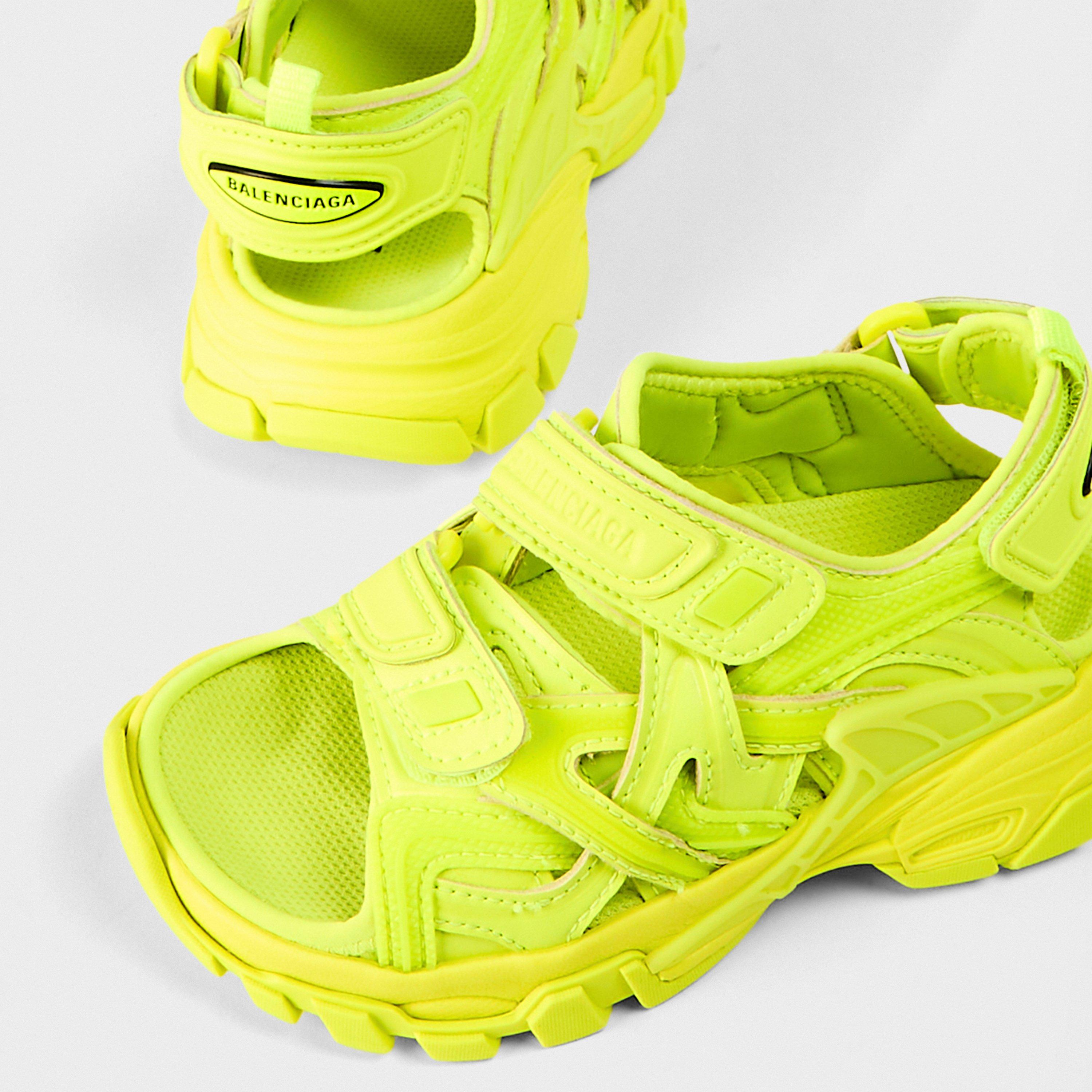 Yellow Fluo - Balenciaga - Unisex Sports Sandals, Kids - 3