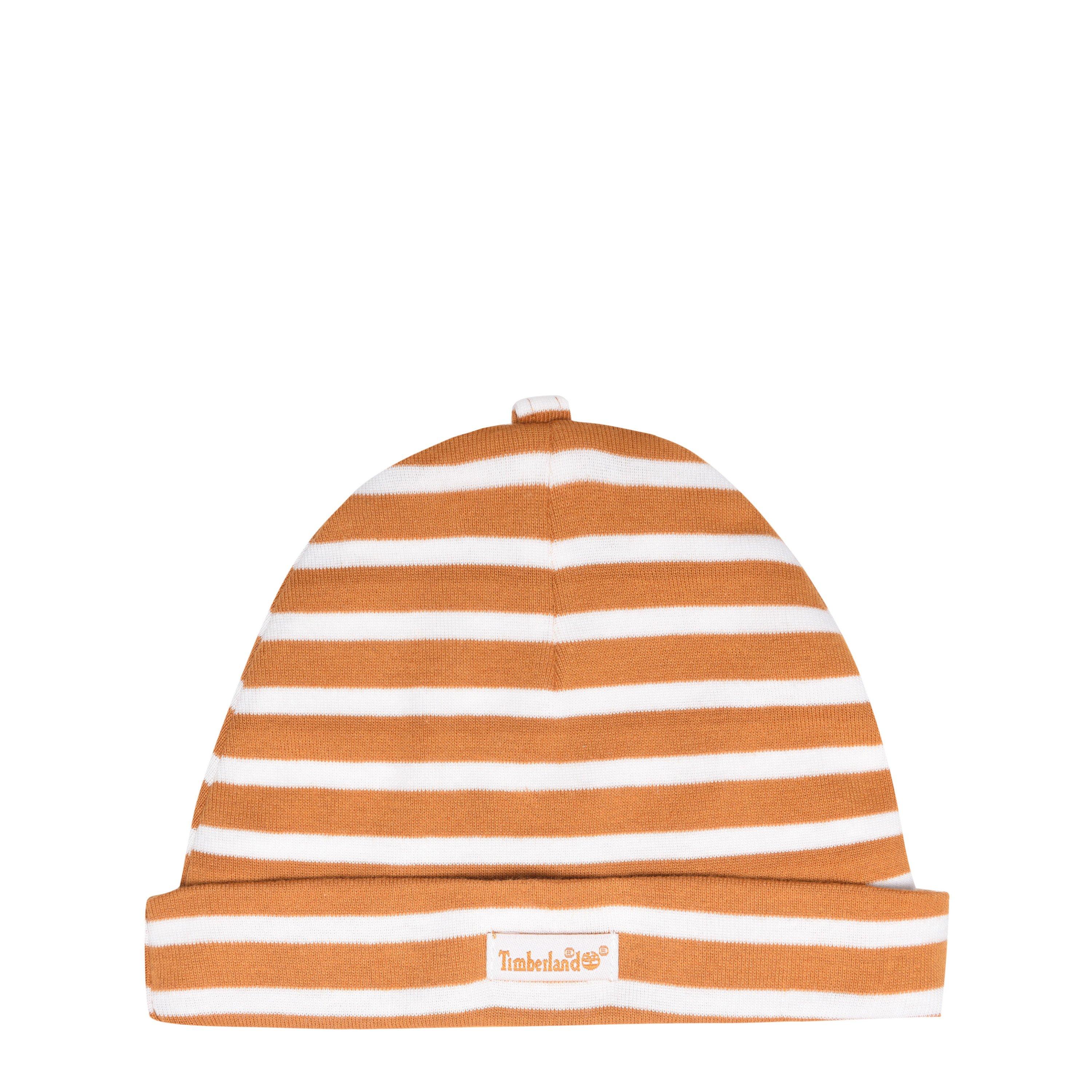 Wheat - Timberland - Crib Boots and Hat Set - 6