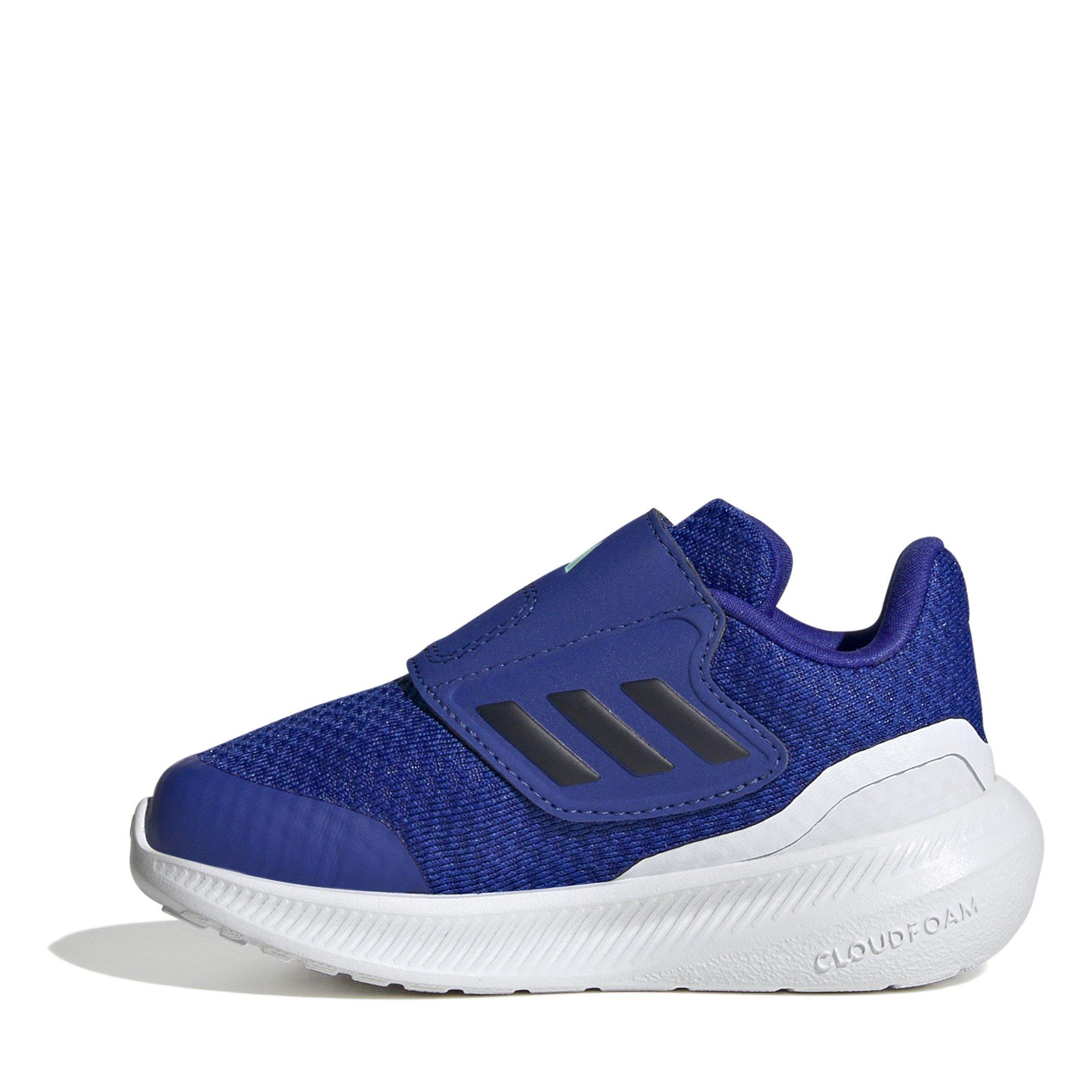 Marineblauw/Wit - adidas - Falcon 3 Infant Running Shoes - 2