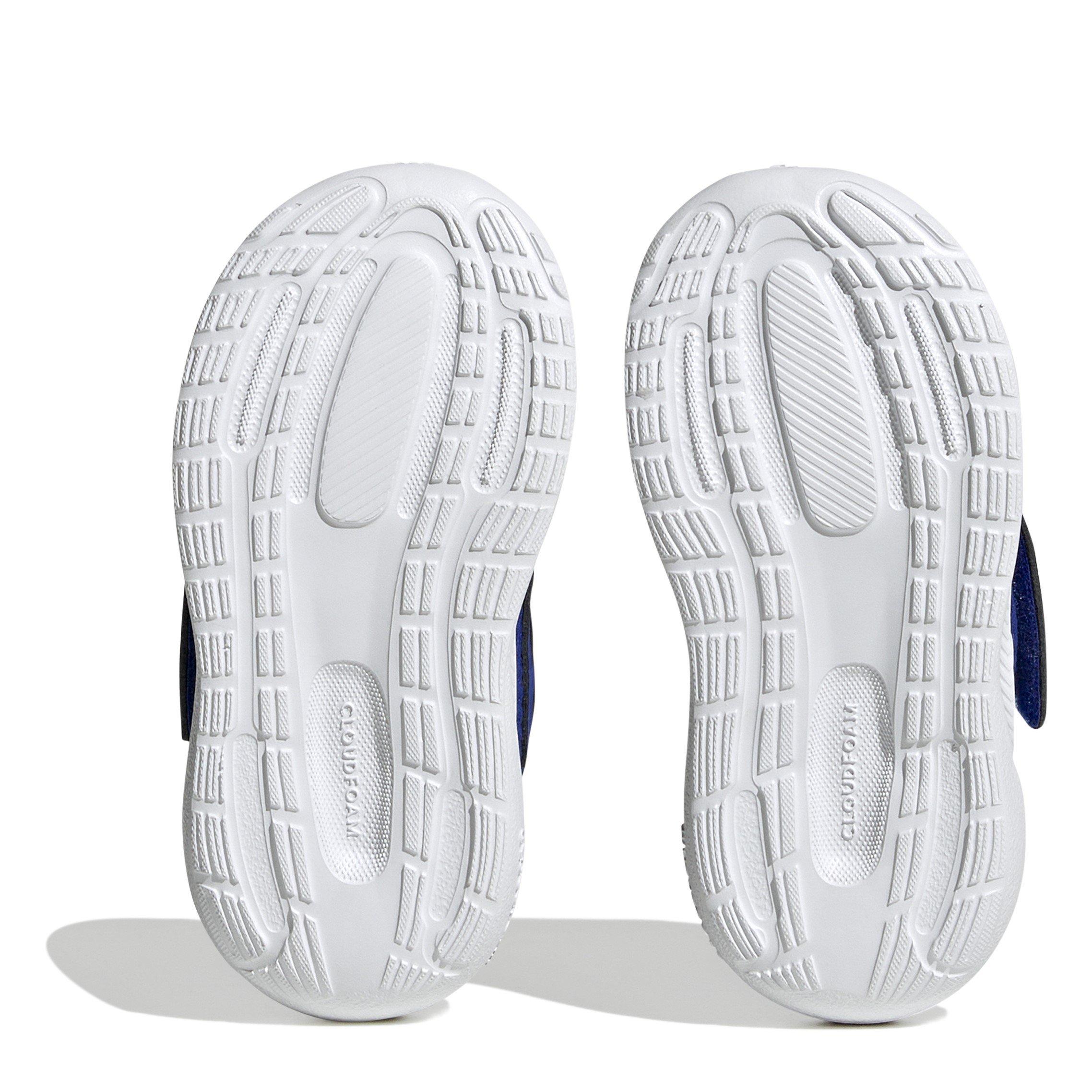 Marineblauw/Wit - adidas - Falcon 3 Infant Running Shoes - 6