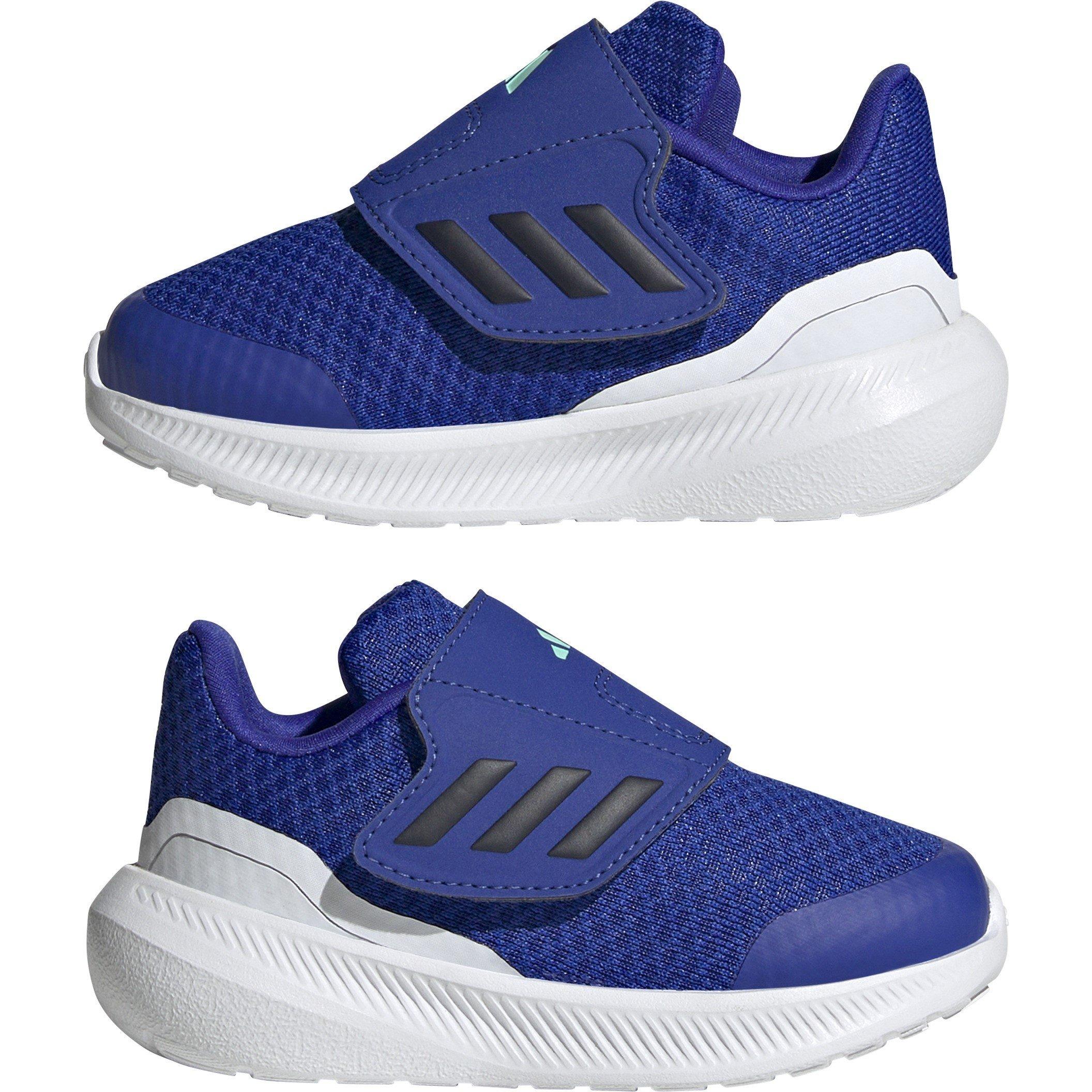 Marineblauw/Wit - adidas - Falcon 3 Infant Running Shoes - 9