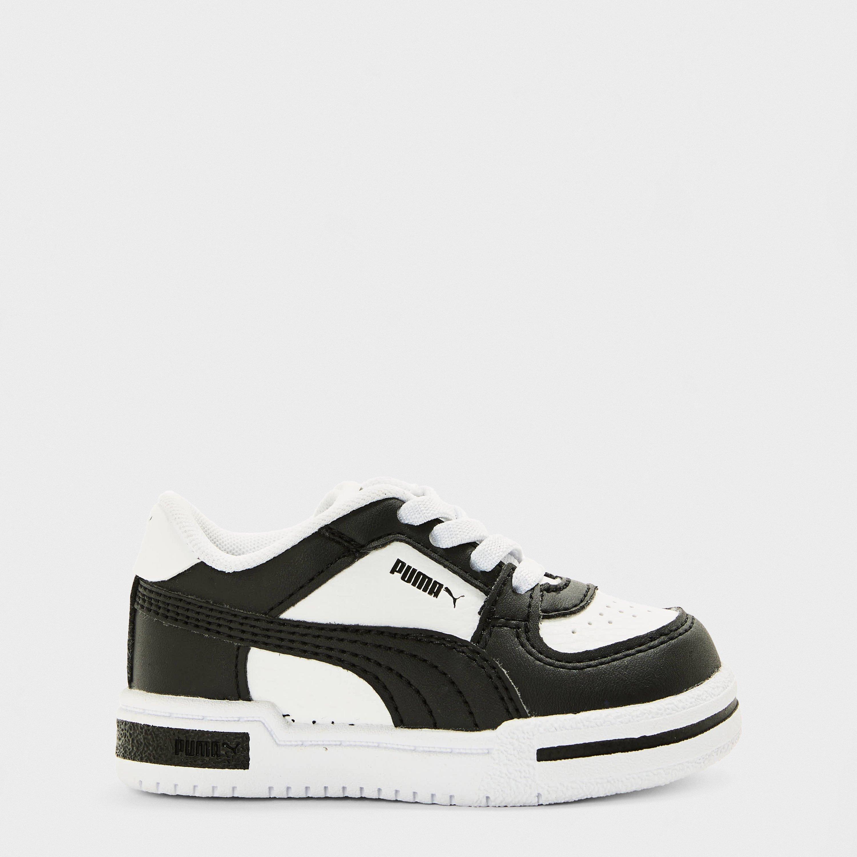 Puma  Kids' Ca Pro Low-Top Trainers - Black/White - C9 (27)