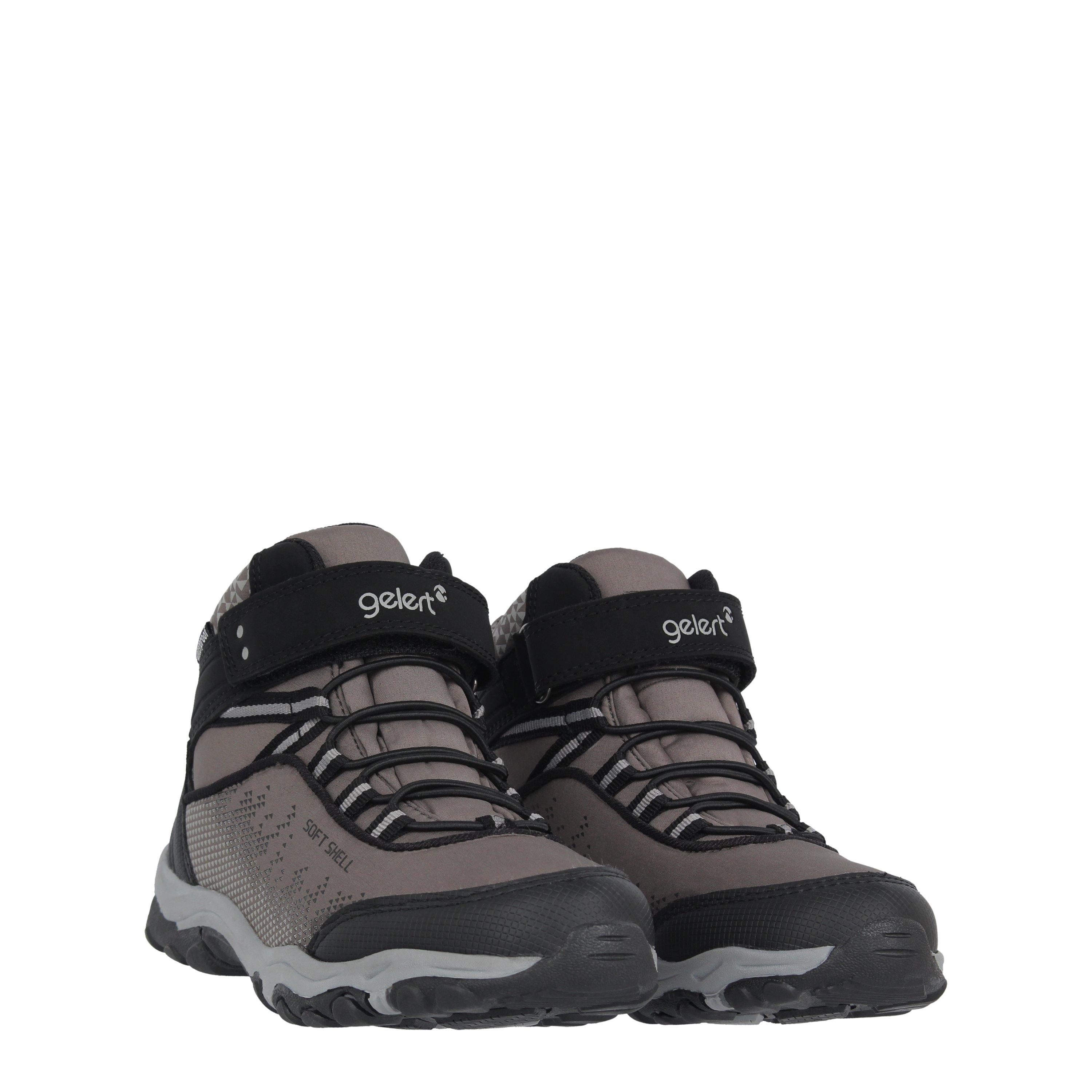 Charcoal/Blk - Gelert - Triton Waterproof Walking Boots Childrens - 3