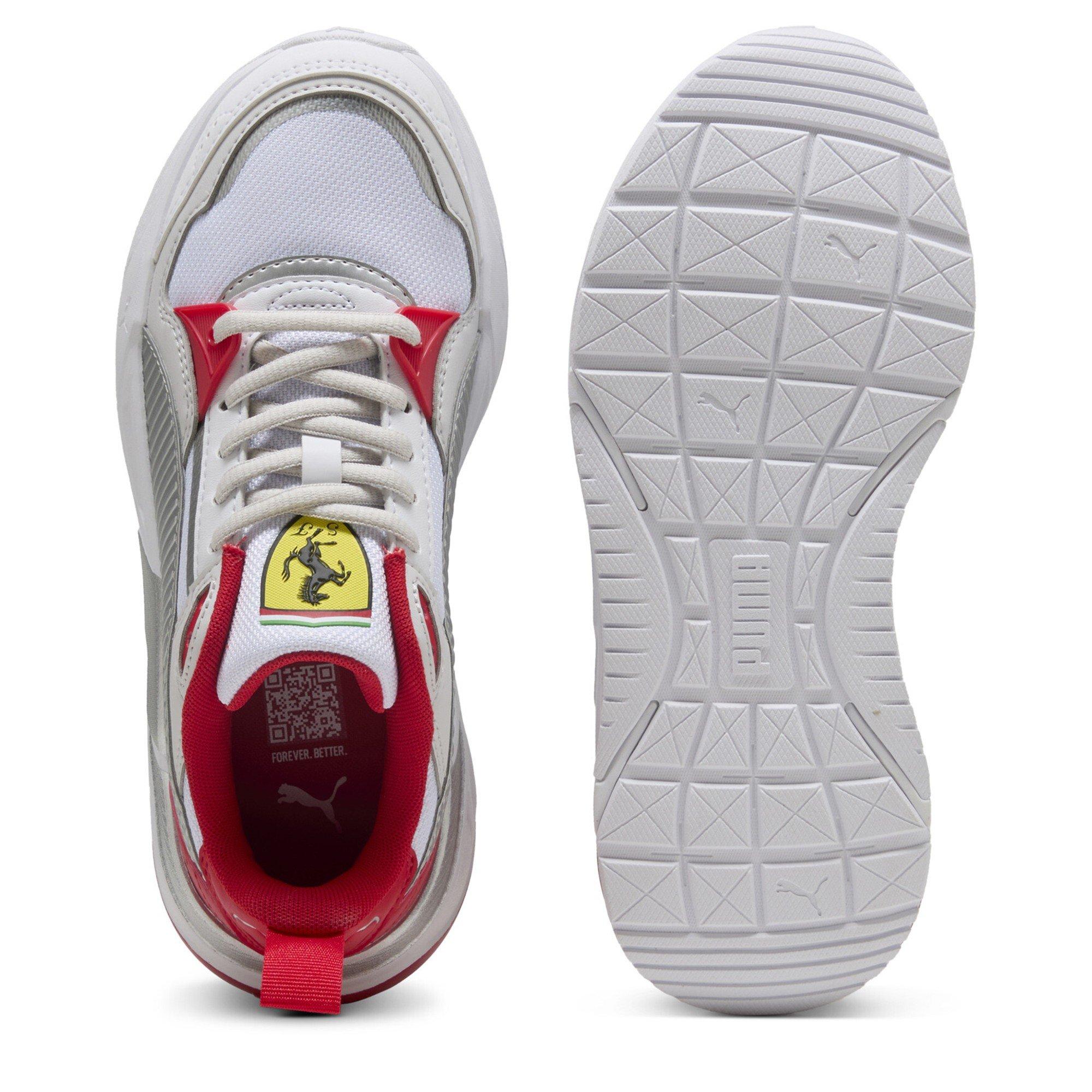 White-Rosso C - Puma - Unisex Kids' Ferrari Trinity 2 Low-Top Trainers - 3