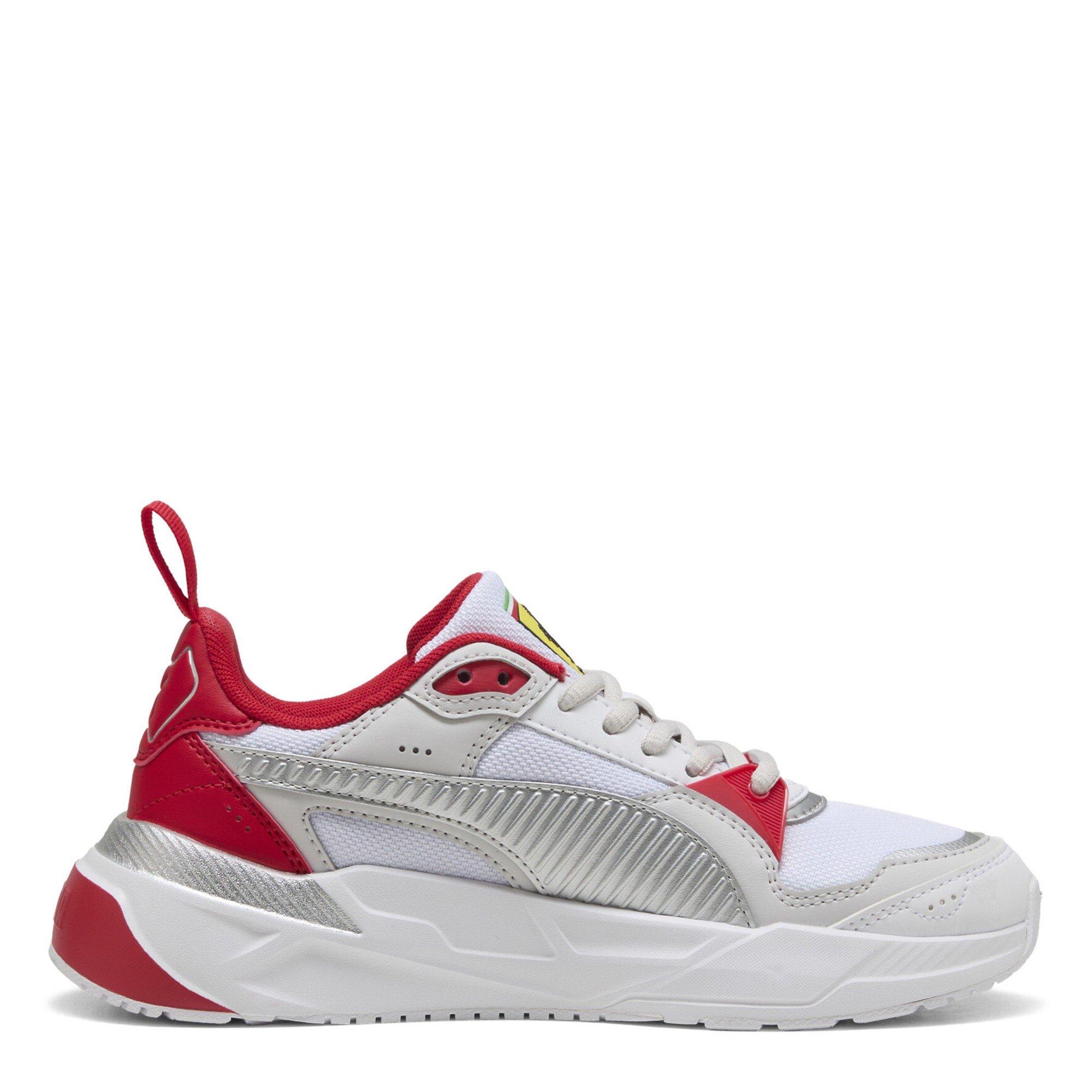 White-Rosso C - Puma - Unisex Kids' Ferrari Trinity 2 Low-Top Trainers - 4