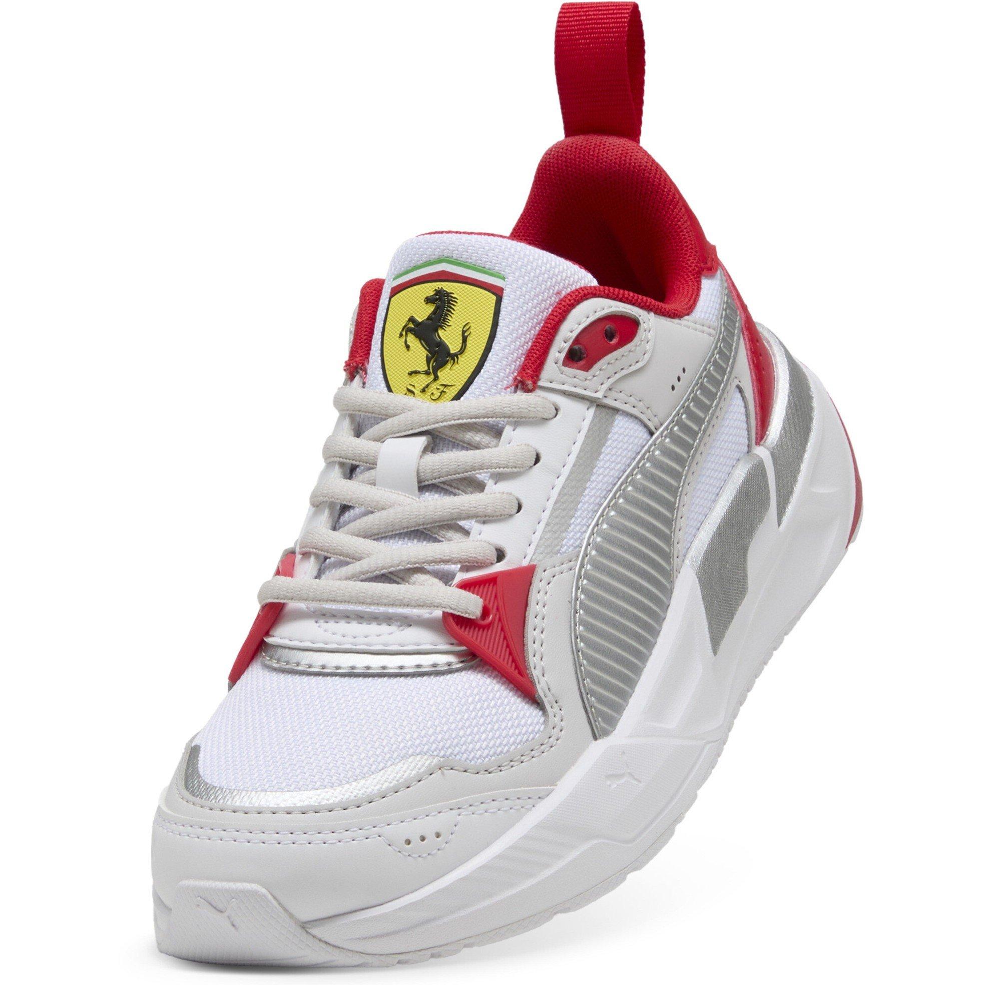 White-Rosso C - Puma - Unisex Kids' Ferrari Trinity 2 Low-Top Trainers - 6