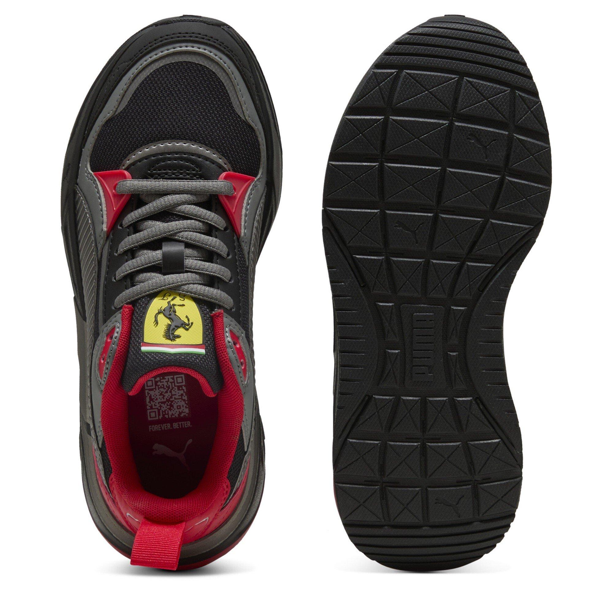 Black-Rosso C - Puma - Unisex Kids' Ferrari Trinity 2 Low-Top Trainers - 3