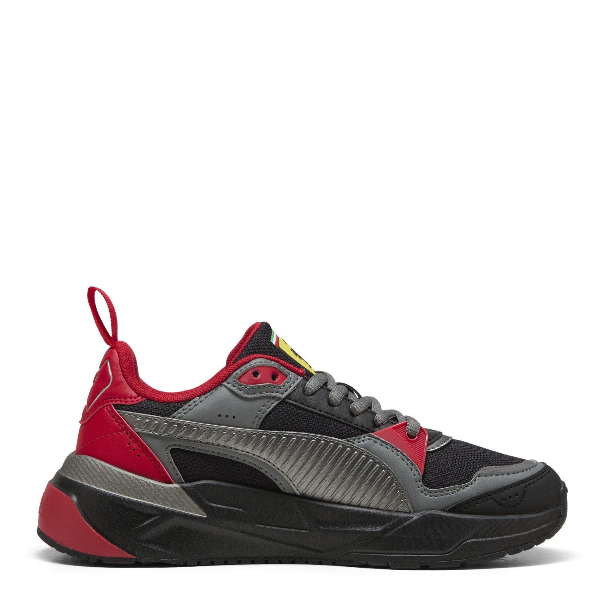 Black-Rosso C - Puma - Unisex Kids' Ferrari Trinity 2 Low-Top Trainers - 4