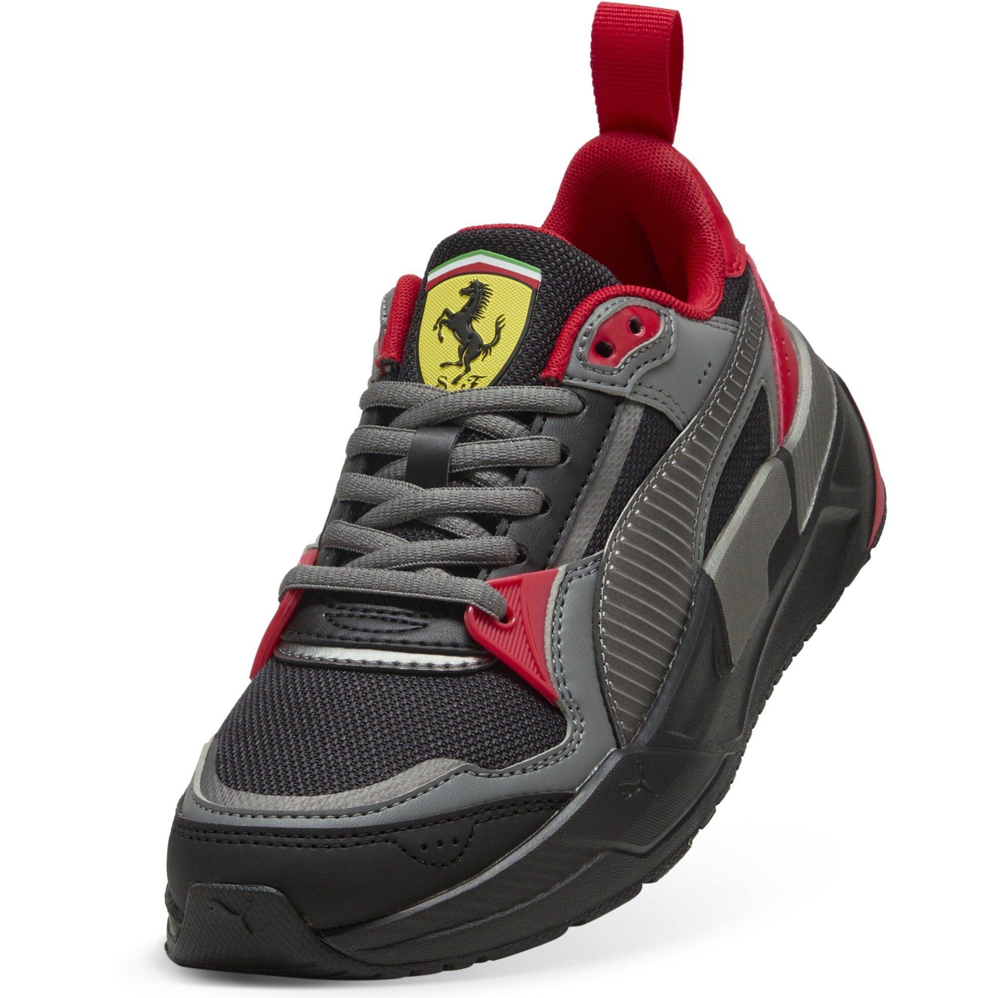 Black-Rosso C - Puma - Unisex Kids' Ferrari Trinity 2 Low-Top Trainers - 6