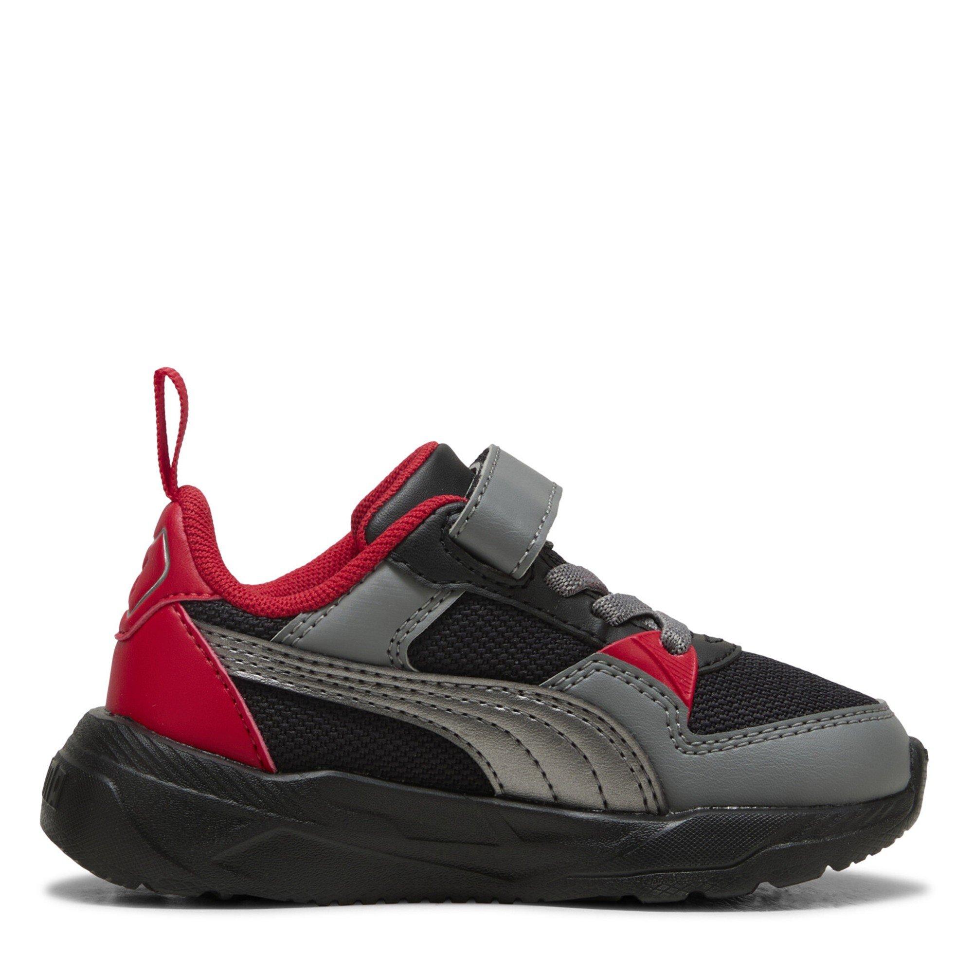 Black-Rosso C - Puma - Unisex Kids' Ferrari Trinity 2 Ac+ Low-Top Trainers - 4