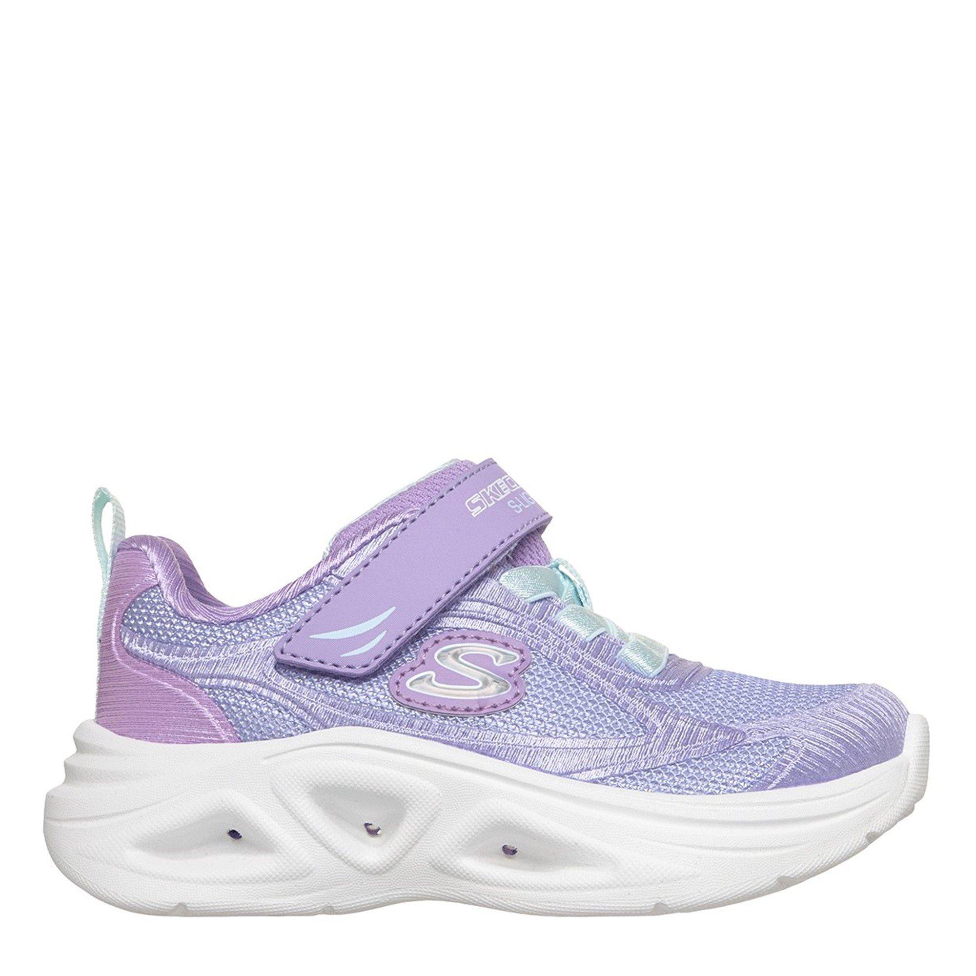Skechers  Kids' Casual Low-Top Trainers - Lavender/Aqua - C5 (22)