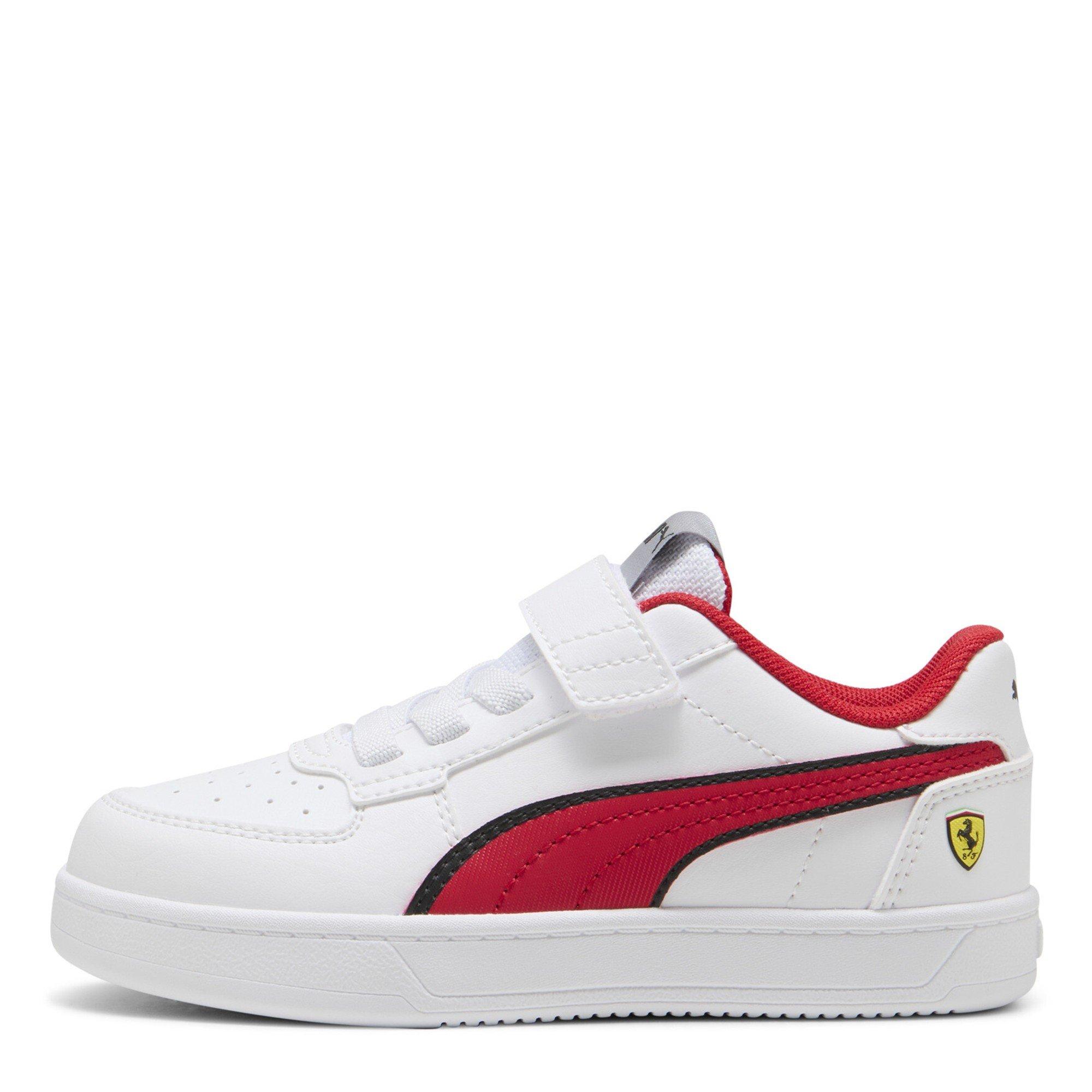 White-Rosso C - Puma - Unisex Kids' Ferrari Caven 2.0 Low-Top Trainers - 2