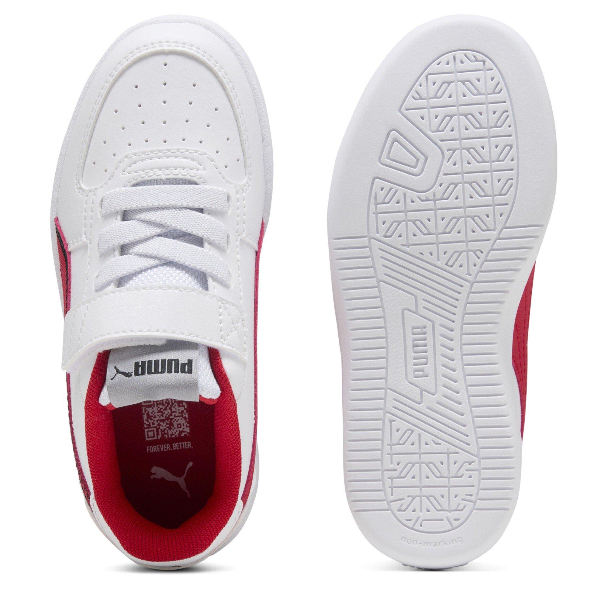 White-Rosso C - Puma - Unisex Kids' Ferrari Caven 2.0 Low-Top Trainers - 3