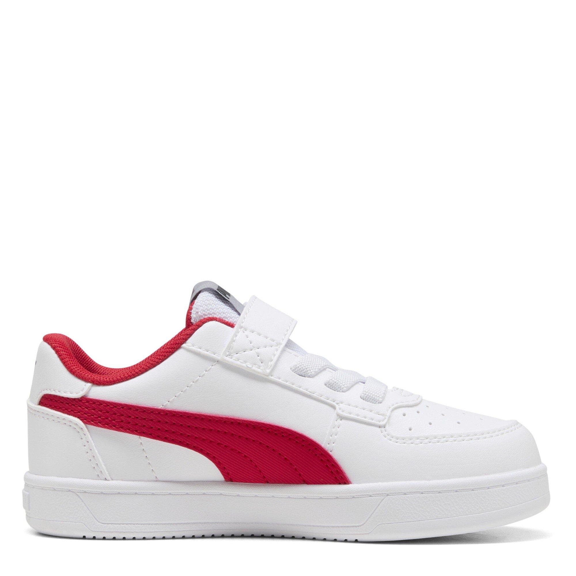 White-Rosso C - Puma - Unisex Kids' Ferrari Caven 2.0 Low-Top Trainers - 4