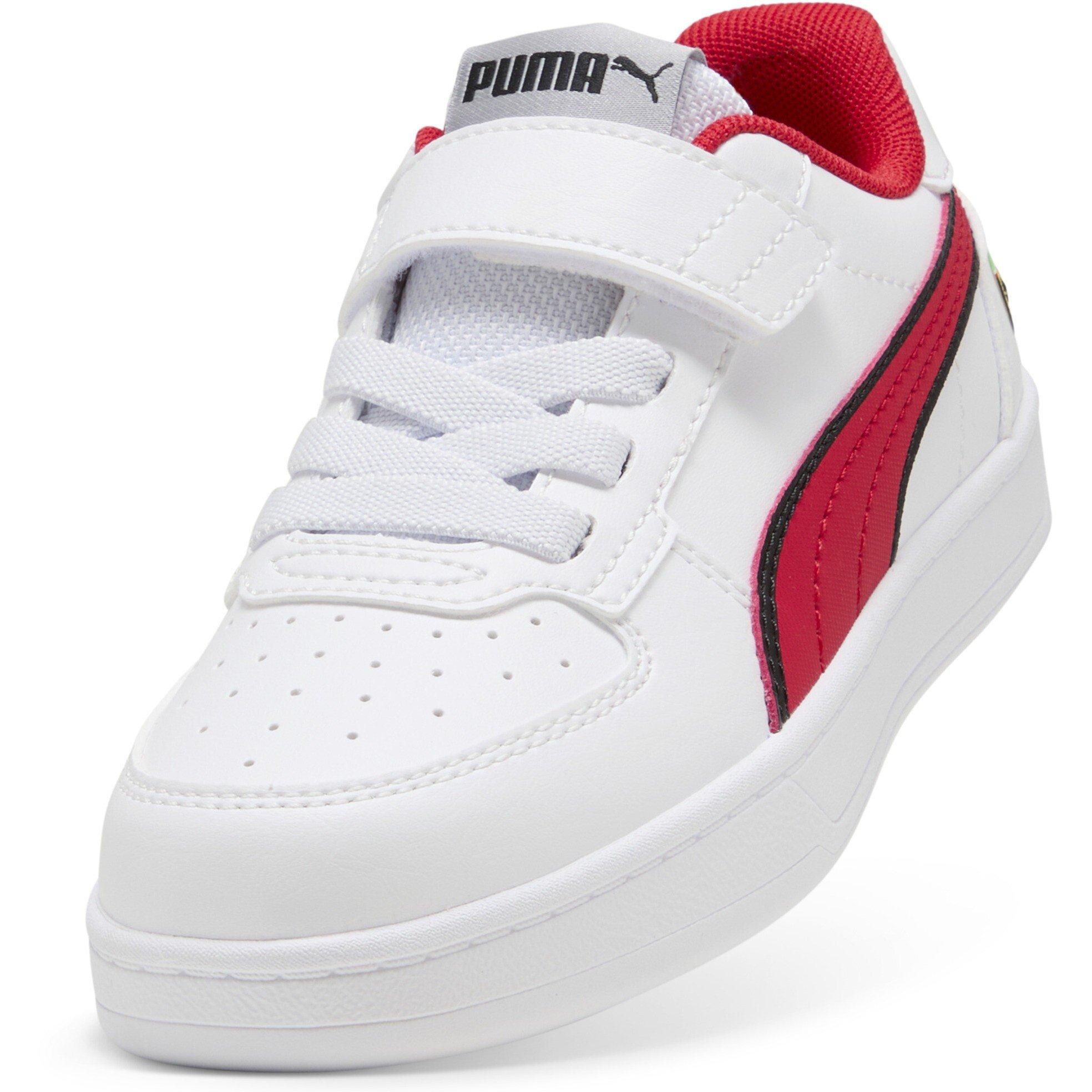 White-Rosso C - Puma - Unisex Kids' Ferrari Caven 2.0 Low-Top Trainers - 6