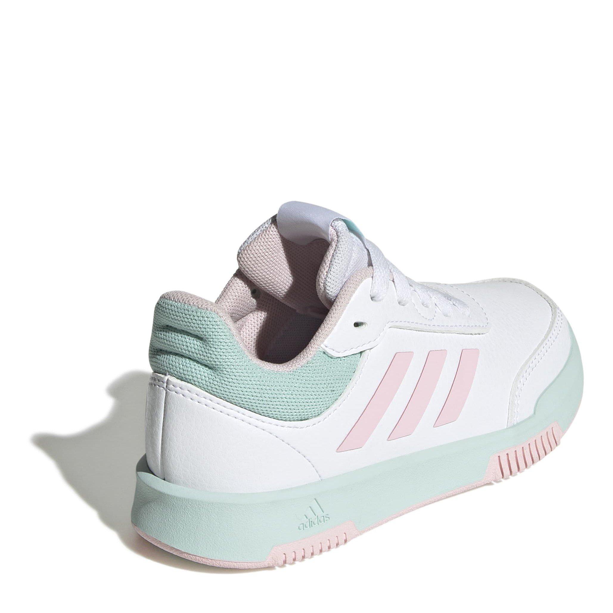 White/Pink/Aq - adidas - Tensaur Sport Low-Top Trainers - 4