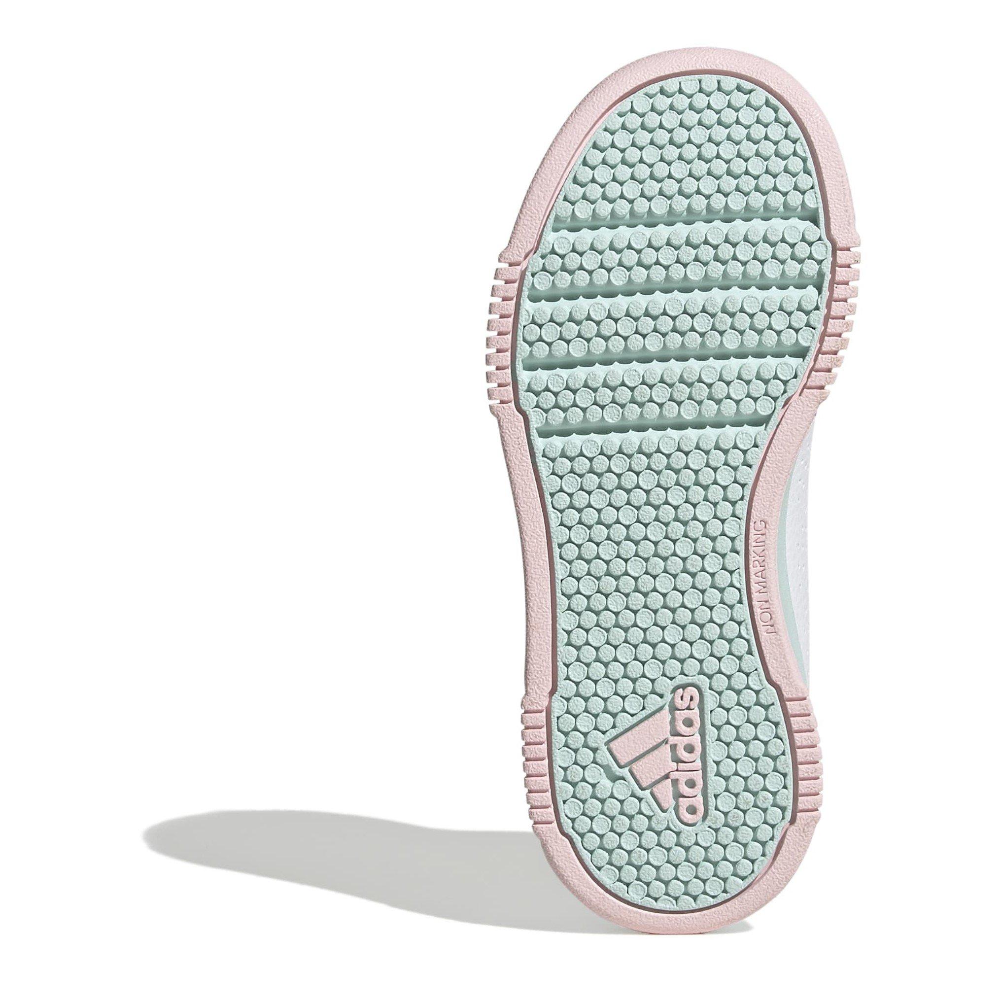 White/Pink/Aq - adidas - Tensaur Sport Low-Top Trainers - 6