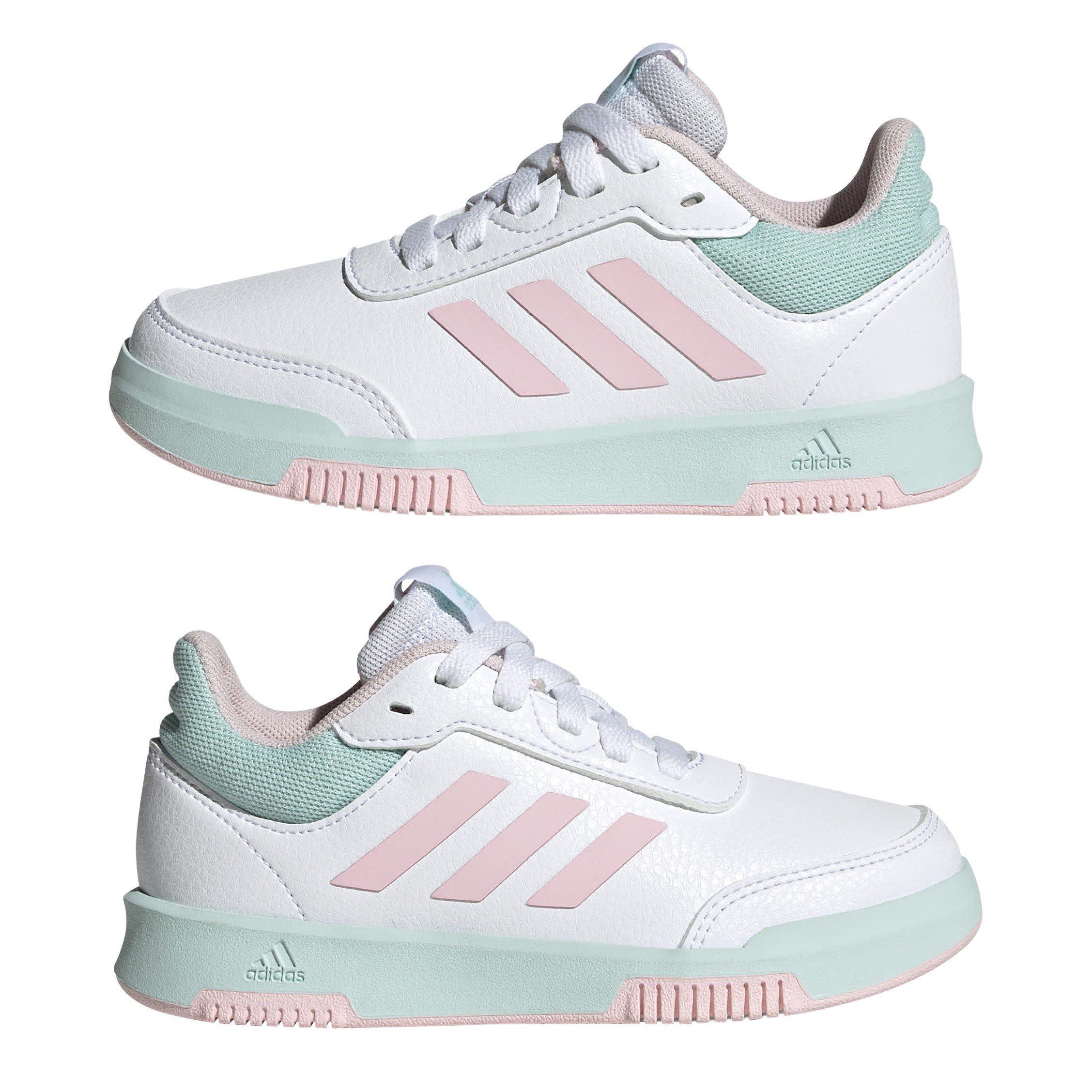 White/Pink/Aq - adidas - Tensaur Sport Low-Top Trainers - 9
