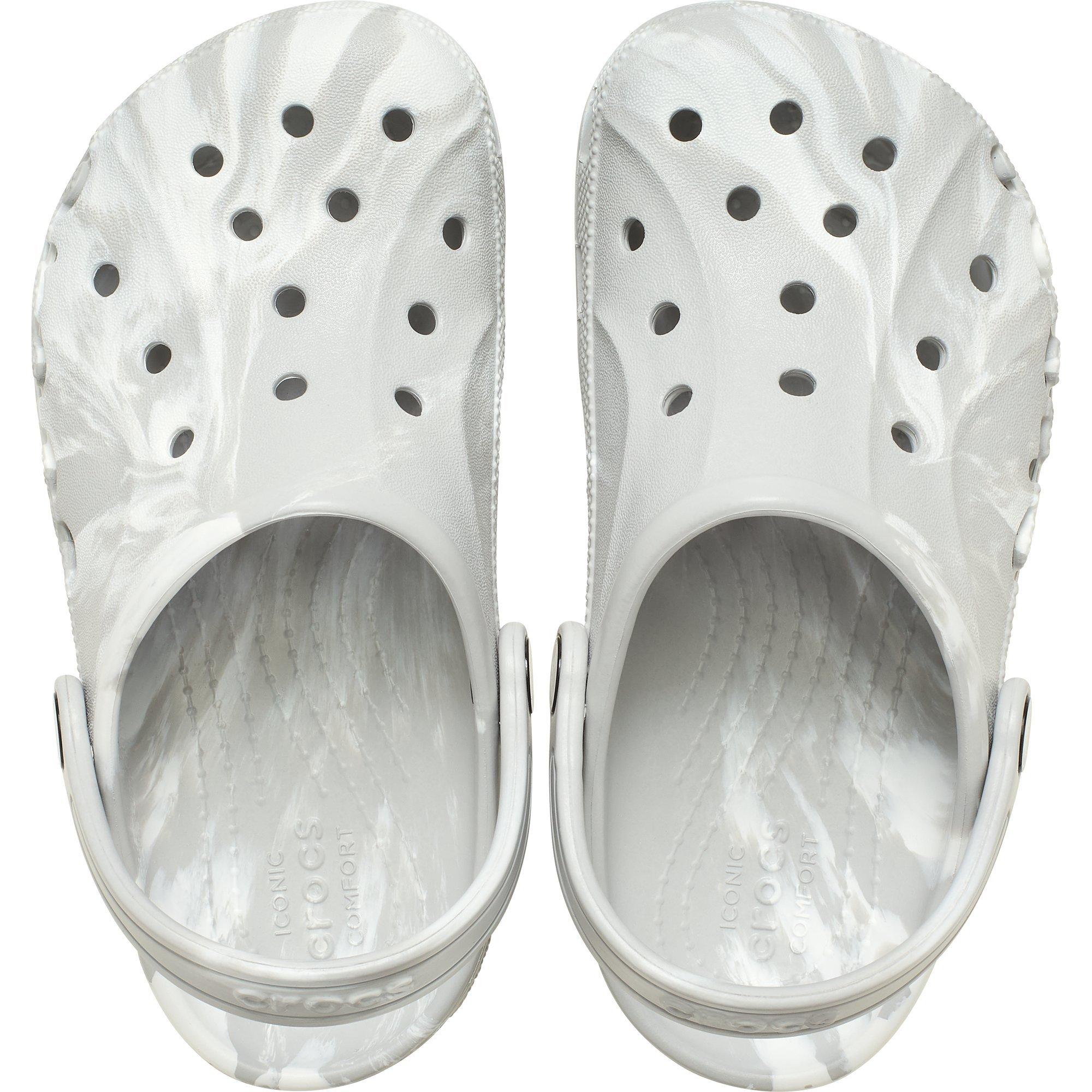 Grey/White - Crocs - Baya Clog - 4