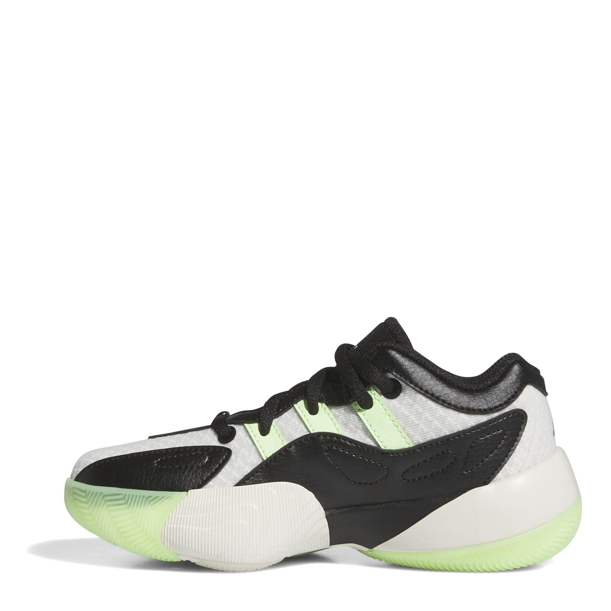 Cloud White/Gre - adidas - Trae Young Unlimited 2 Low Shoes Kids - 2