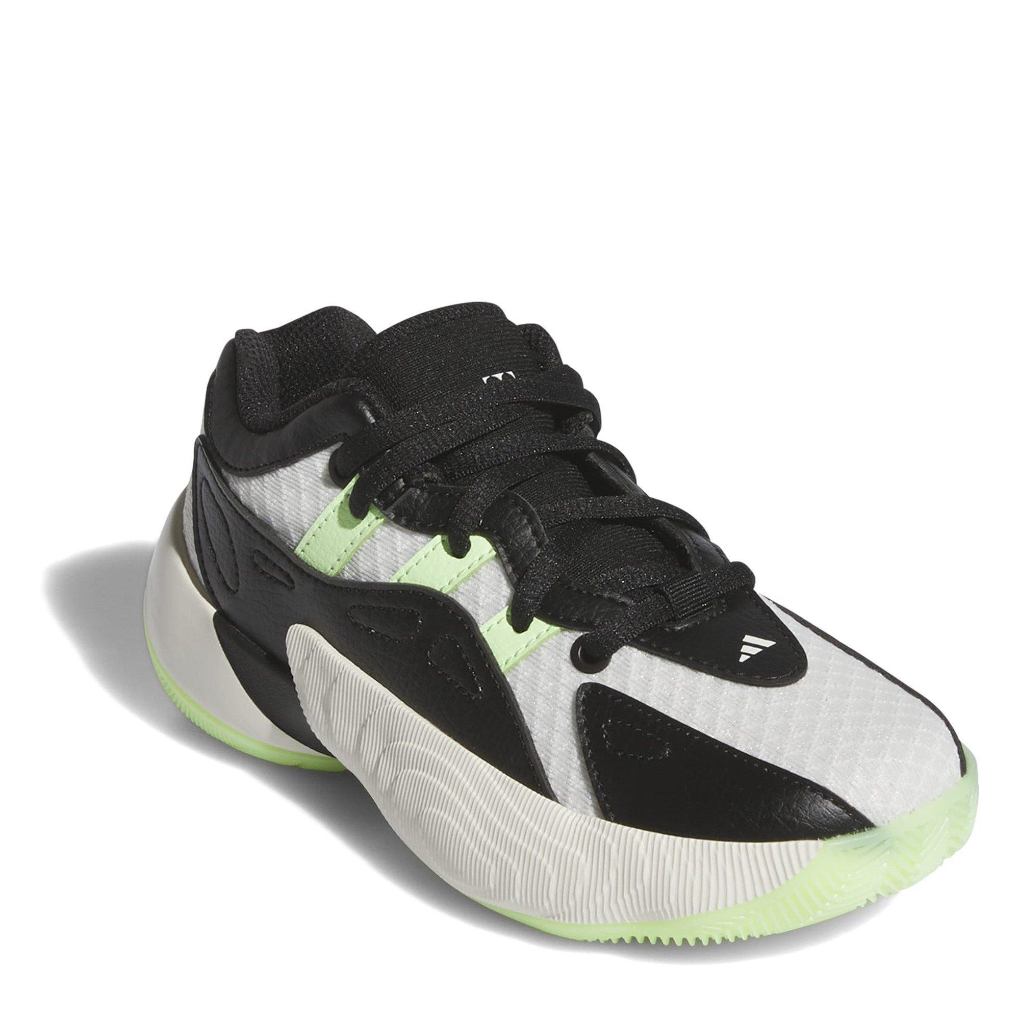 Cloud White/Gre - adidas - Trae Young Unlimited 2 Low Shoes Kids - 3