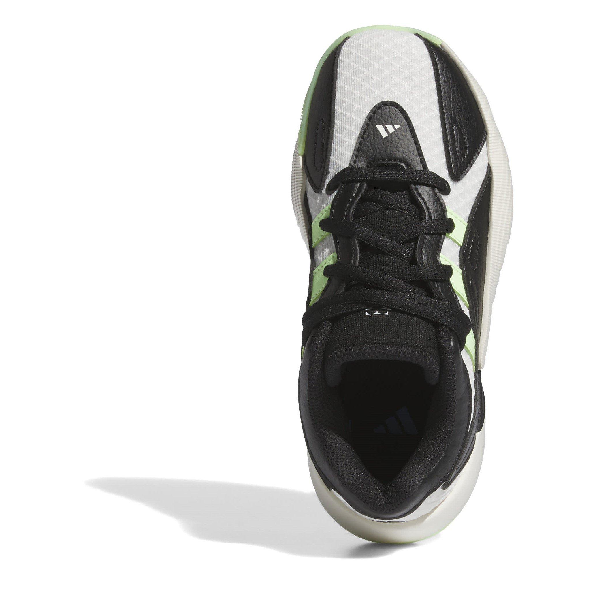 Cloud White/Gre - adidas - Trae Young Unlimited 2 Low Shoes Kids - 5
