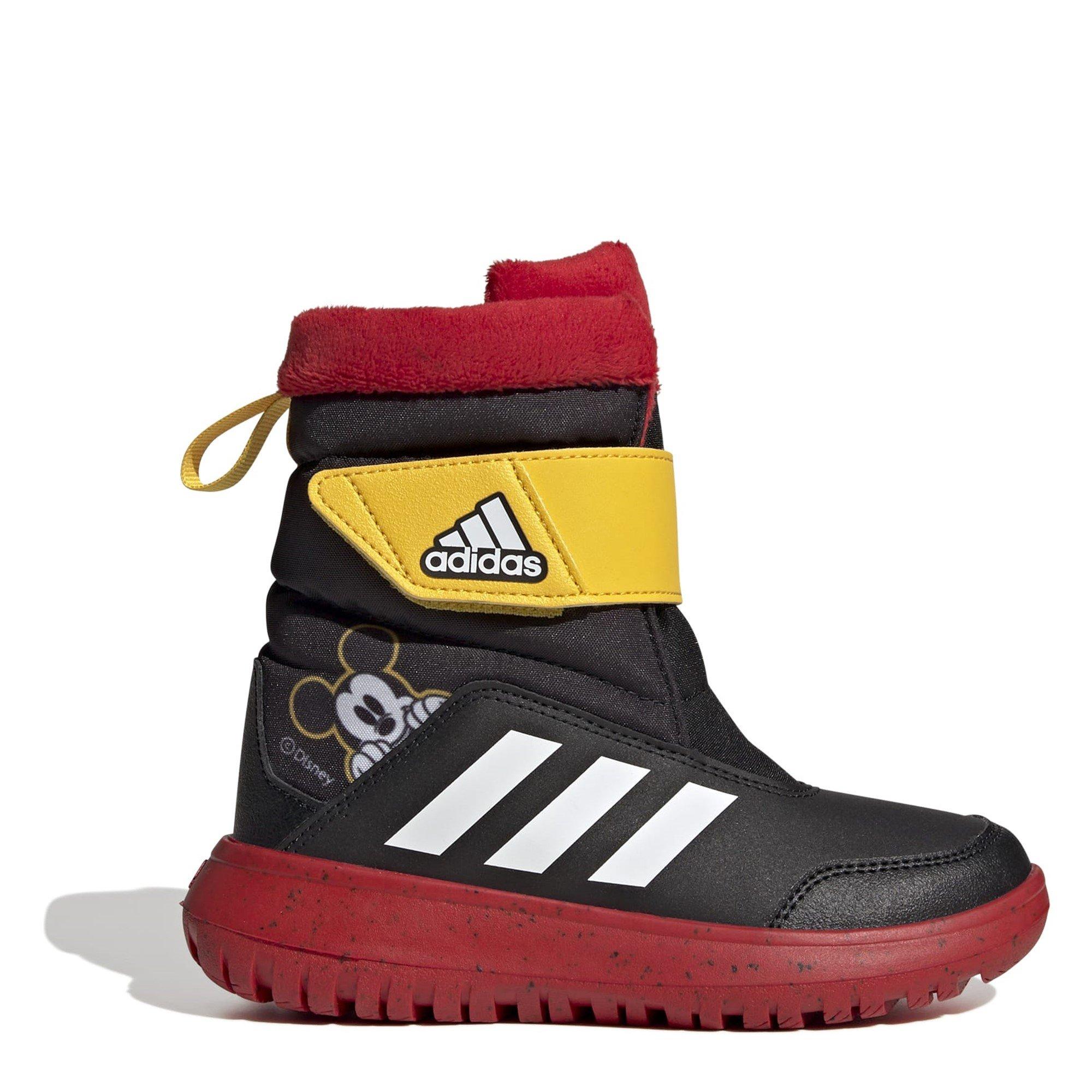 Core Black/Ftwr - adidas - Winterplay x Disney Walking Shoes Childrens - 1