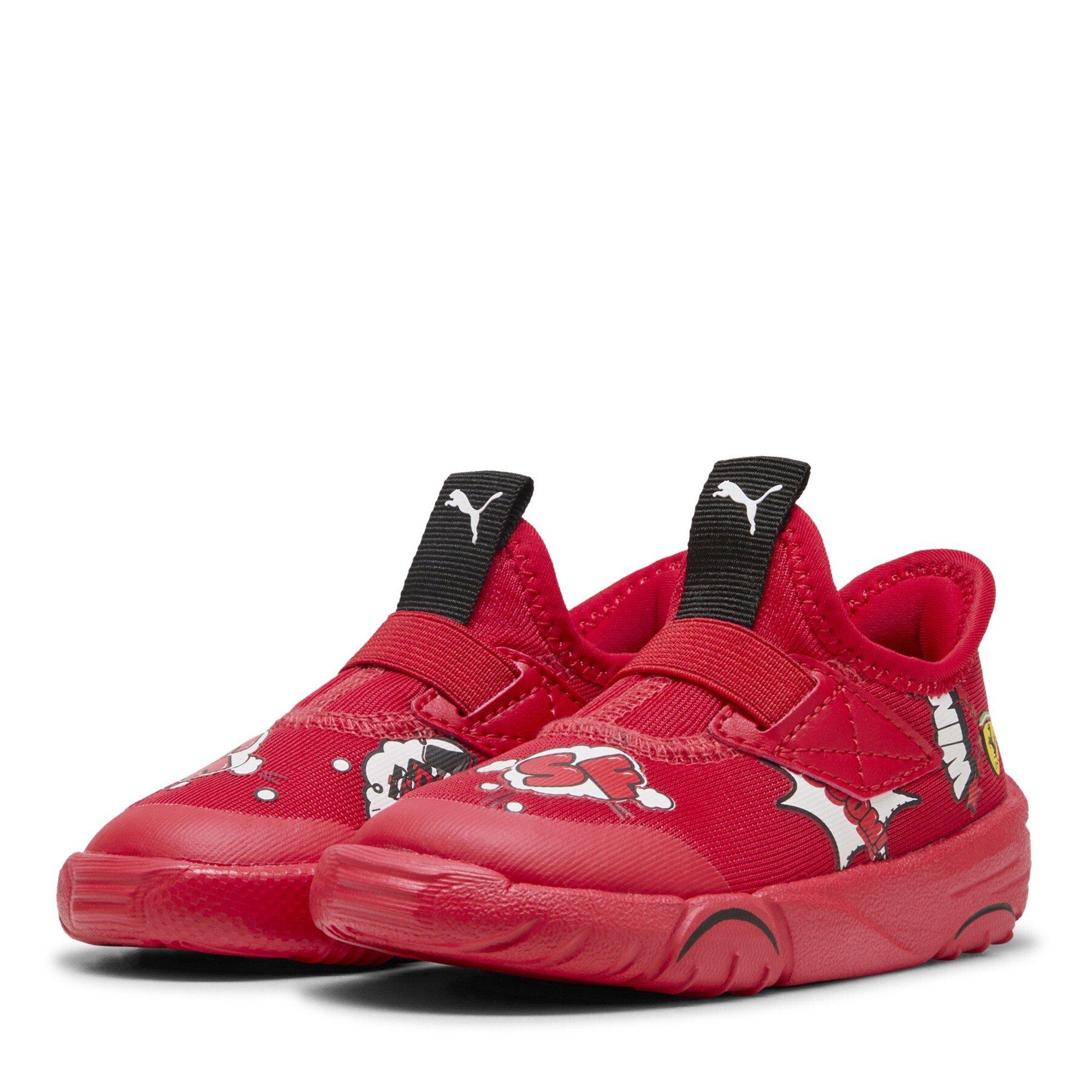 Rosso Corsa - Puma - Unisex Kids' Ferrari Slipkart Ac+ Casual Low-Top Trainers - 1