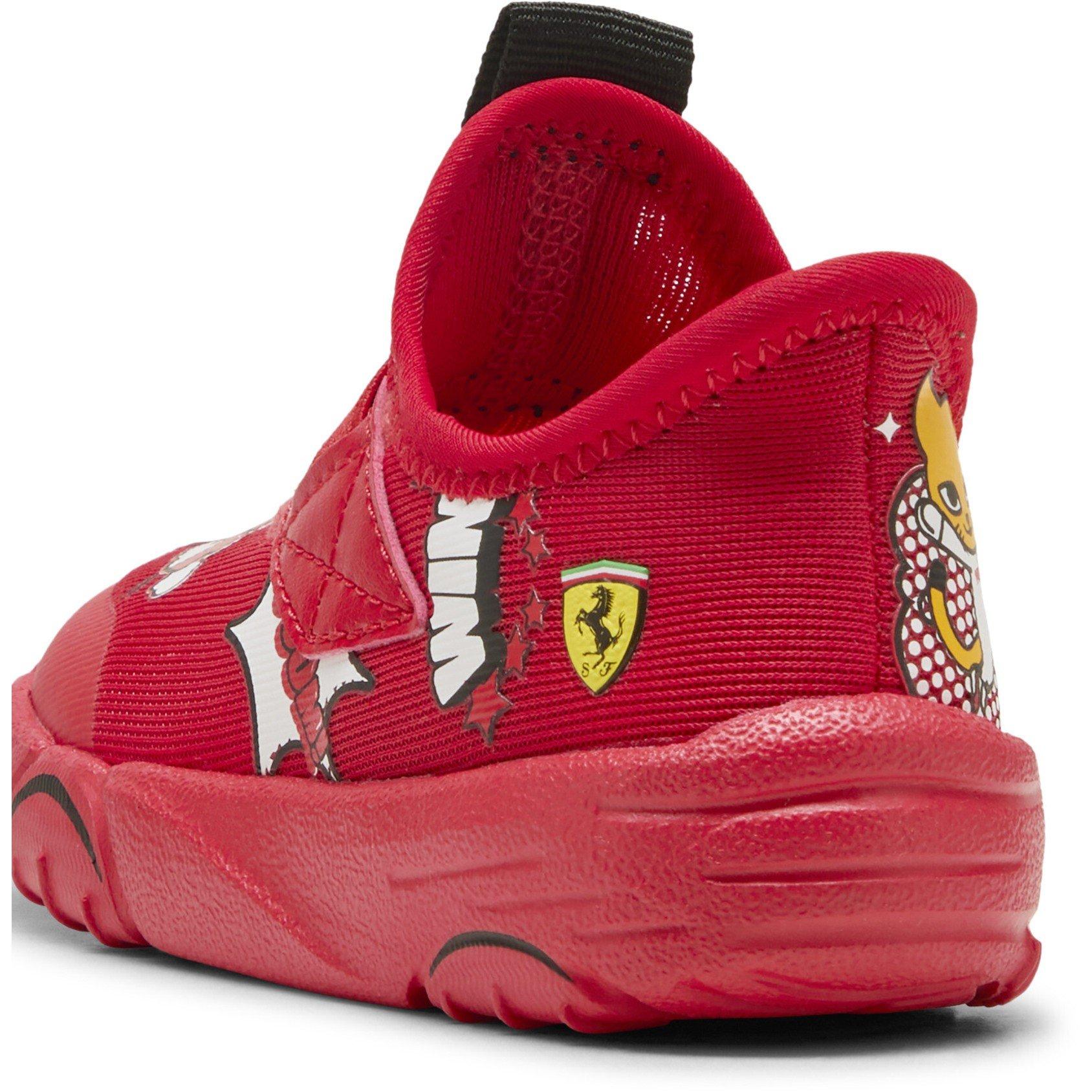 Rosso Corsa - Puma - Unisex Kids' Ferrari Slipkart Ac+ Casual Low-Top Trainers - 5