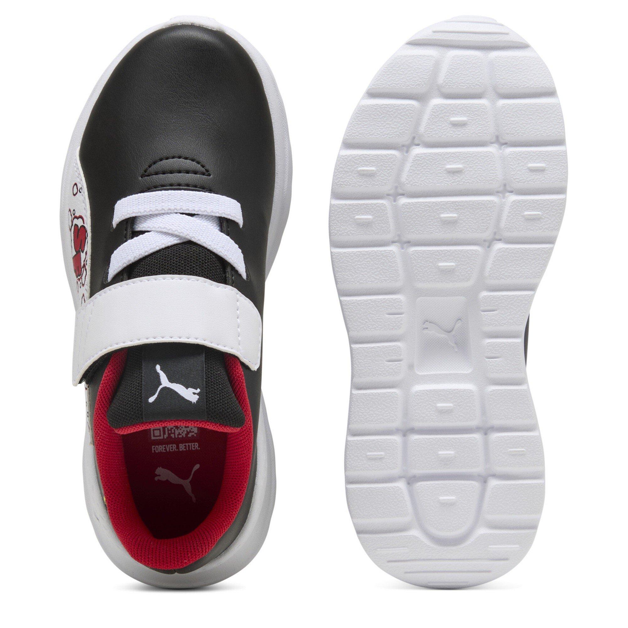 Puma Black - Puma - Unisex Kids' Ferrari Anzarun Low-Top Trainers - 3