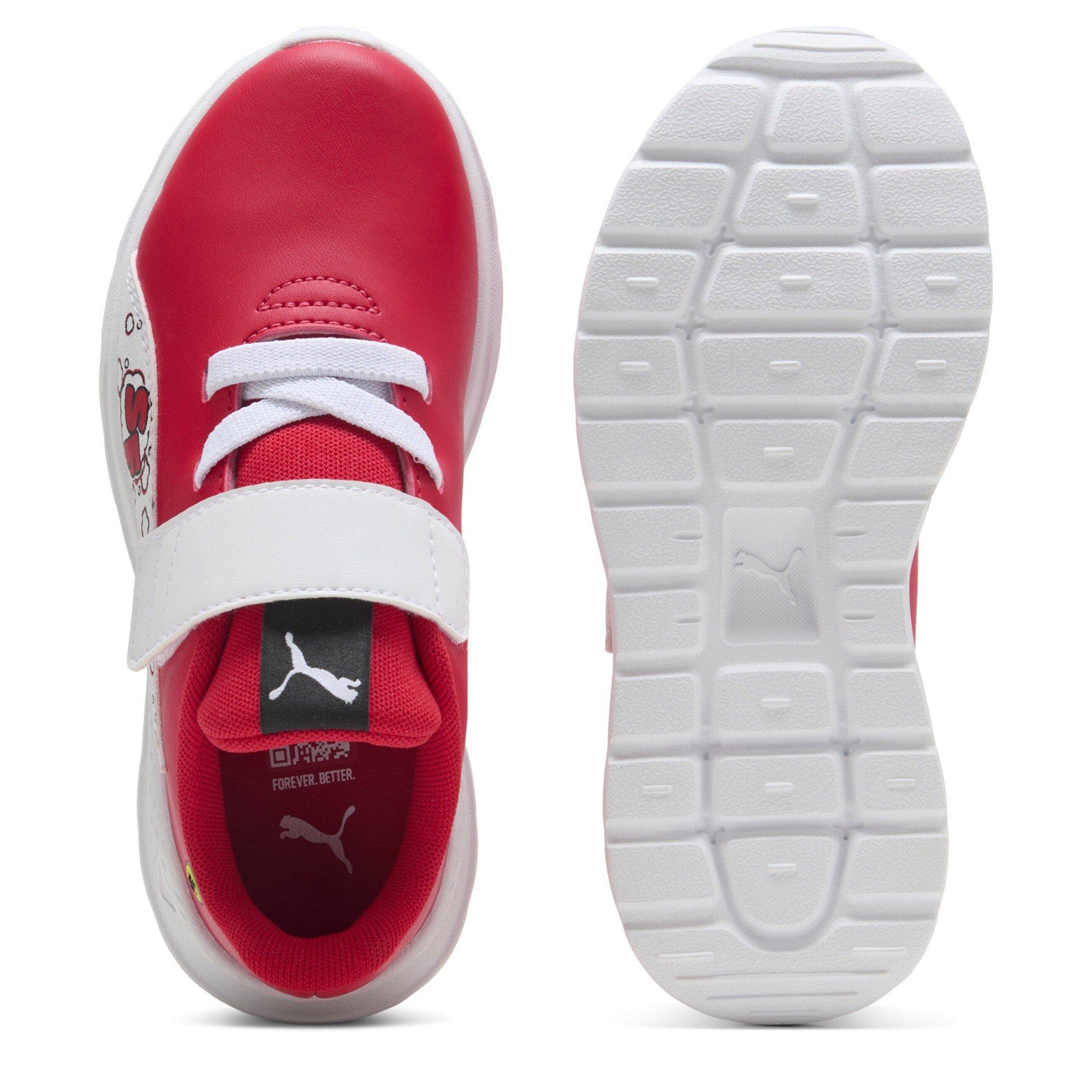 Rosso Corsa - Puma - Unisex Kids' Ferrari Anzarun Low-Top Trainers - 3
