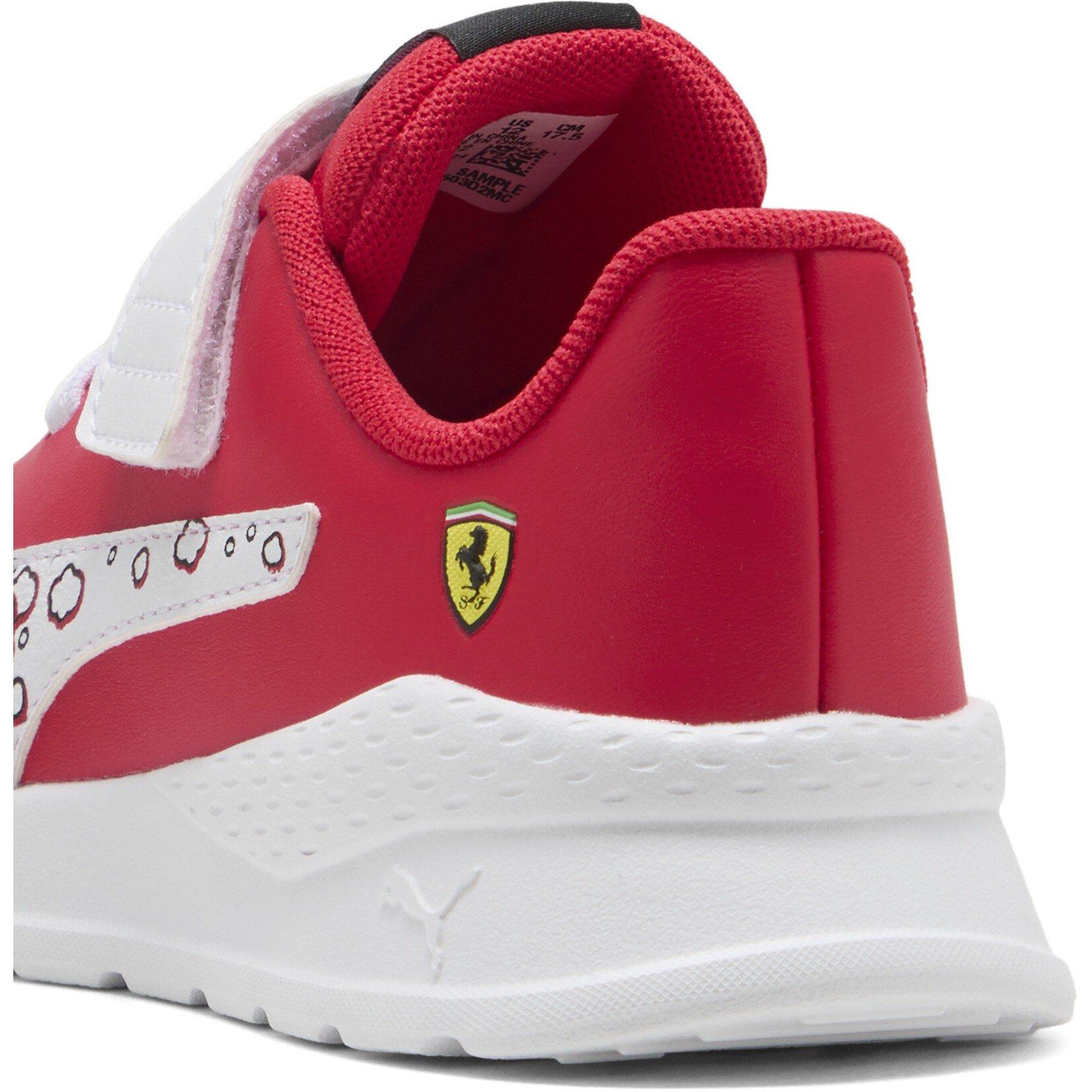 Rosso Corsa - Puma - Unisex Kids' Ferrari Anzarun Low-Top Trainers - 5