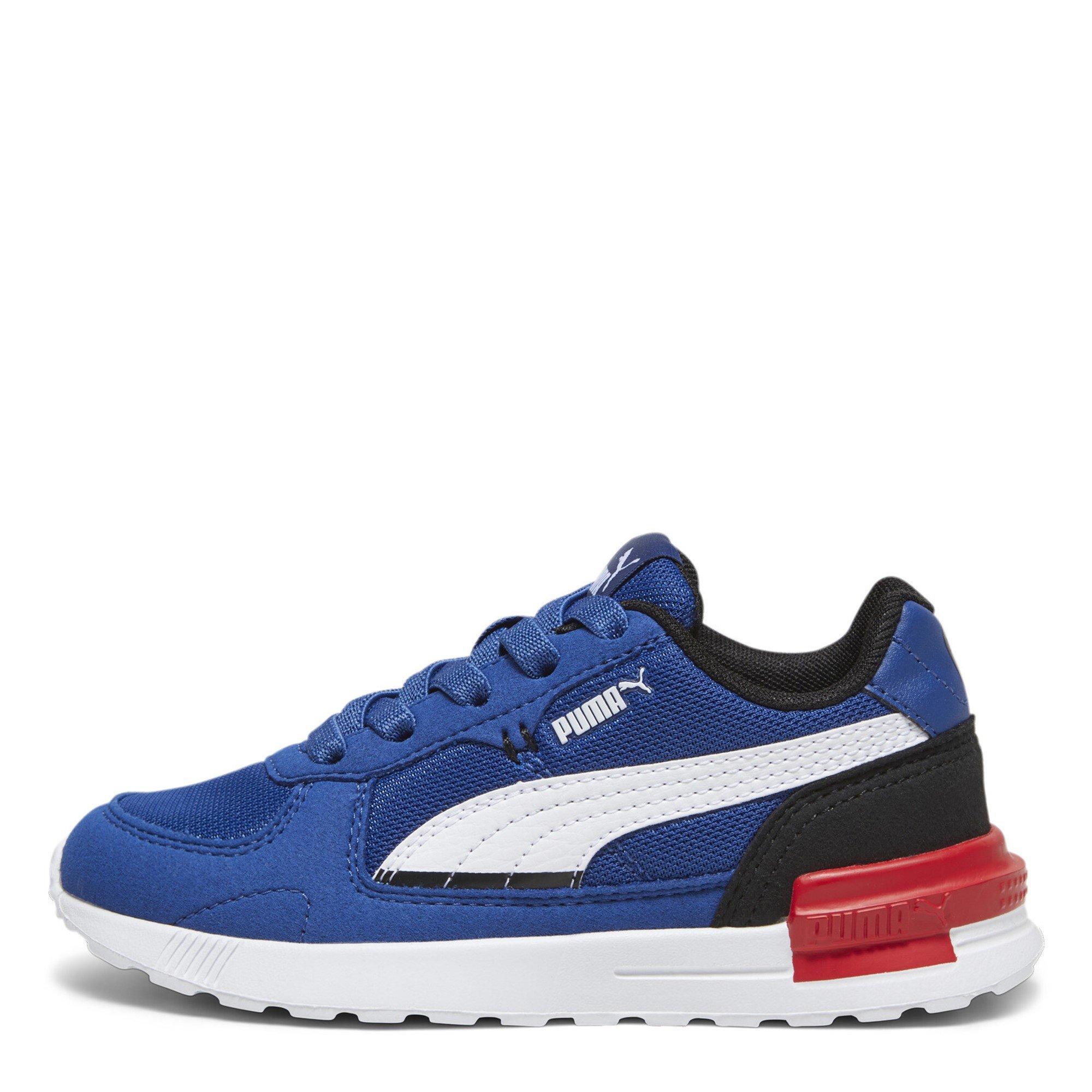 Blu/Blk/Wht - Puma - Graviton Low-Top Trainers - 2