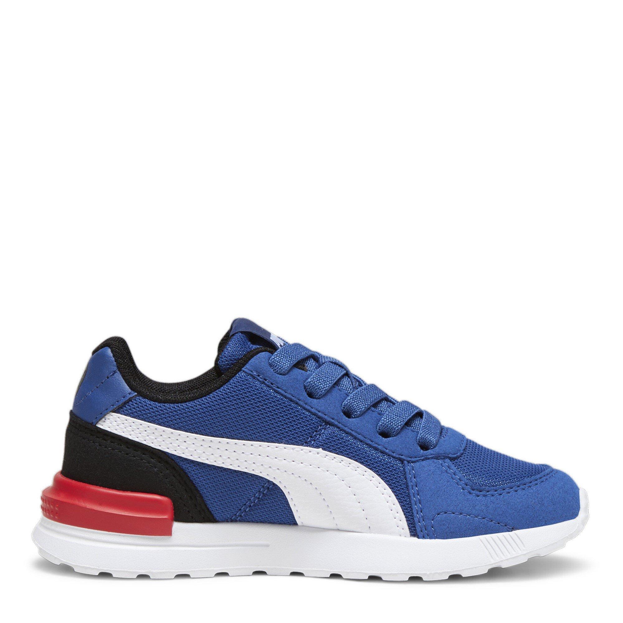 Blu/Blk/Wht - Puma - Graviton Low-Top Trainers - 4