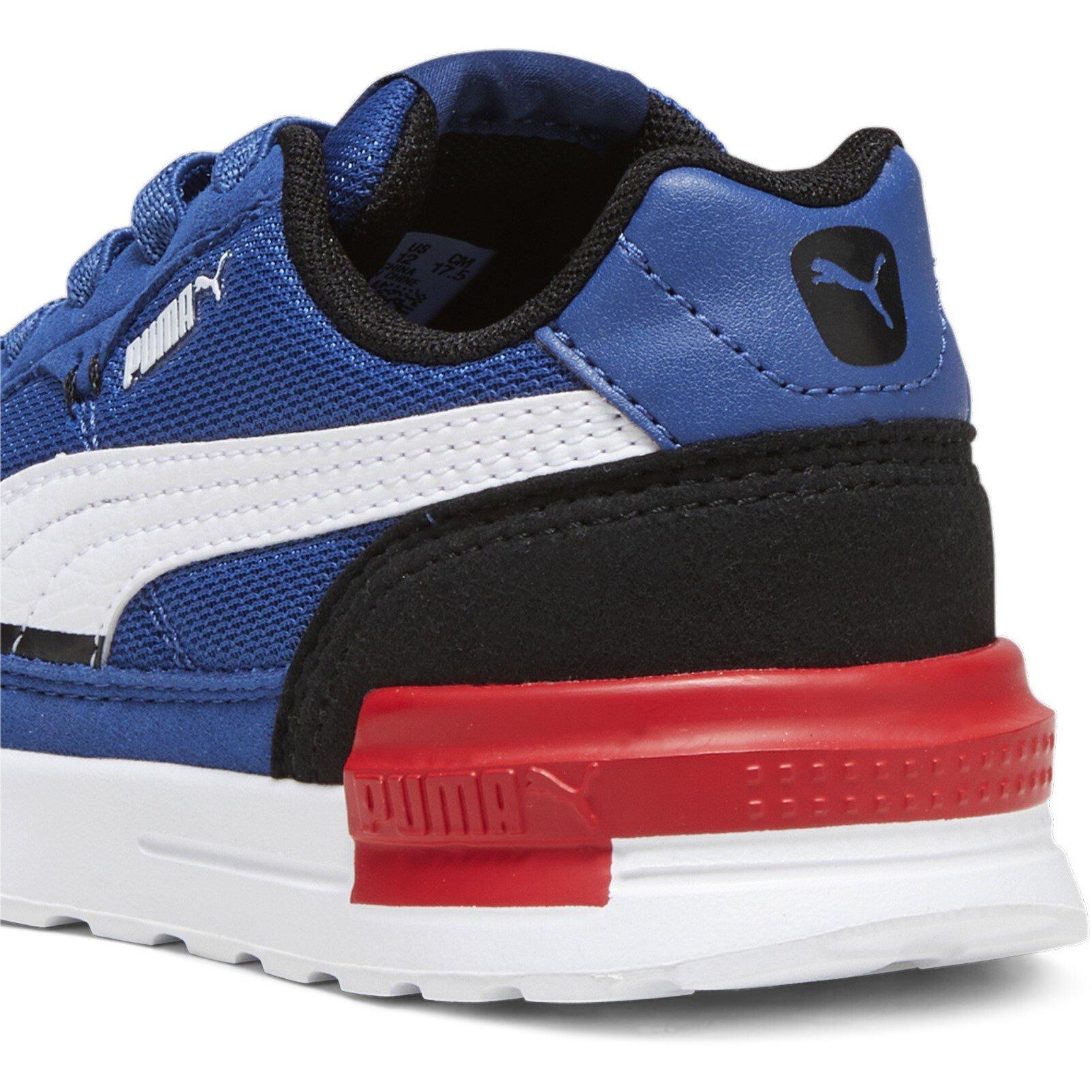 Blu/Blk/Wht - Puma - Graviton Low-Top Trainers - 5