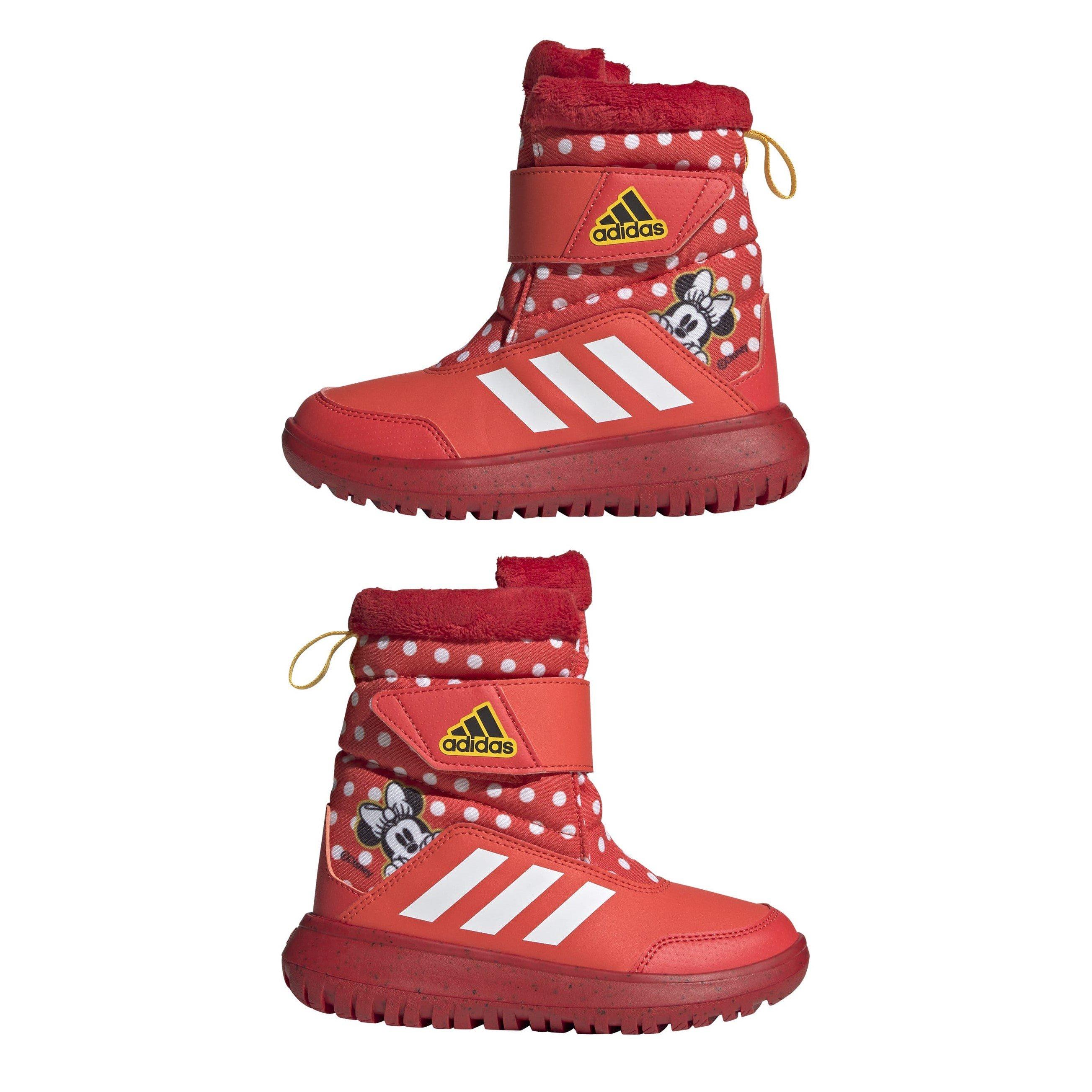 Bright Red/Ftwr - adidas - Winterplay x Disney Walking Shoes Childrens - 9