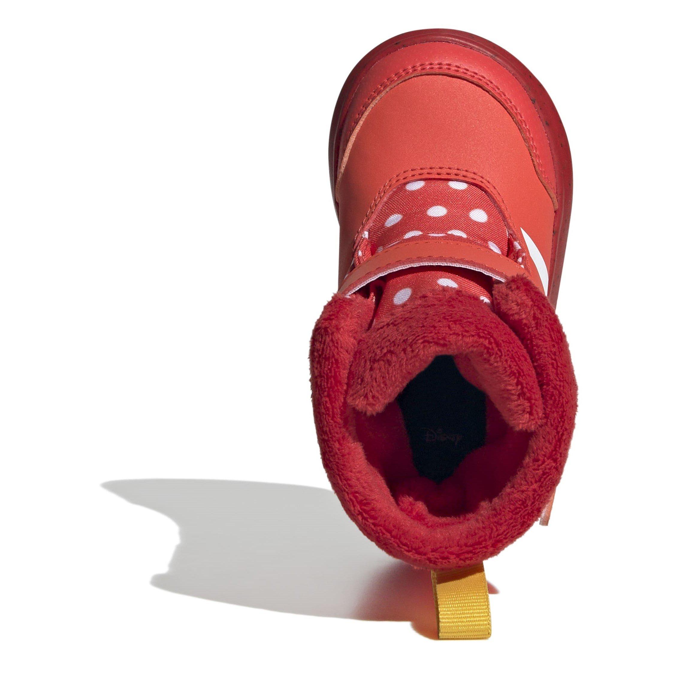 Bright Red/Ftwr - adidas - Winterplay x Disney Walking Shoes Infants - 5