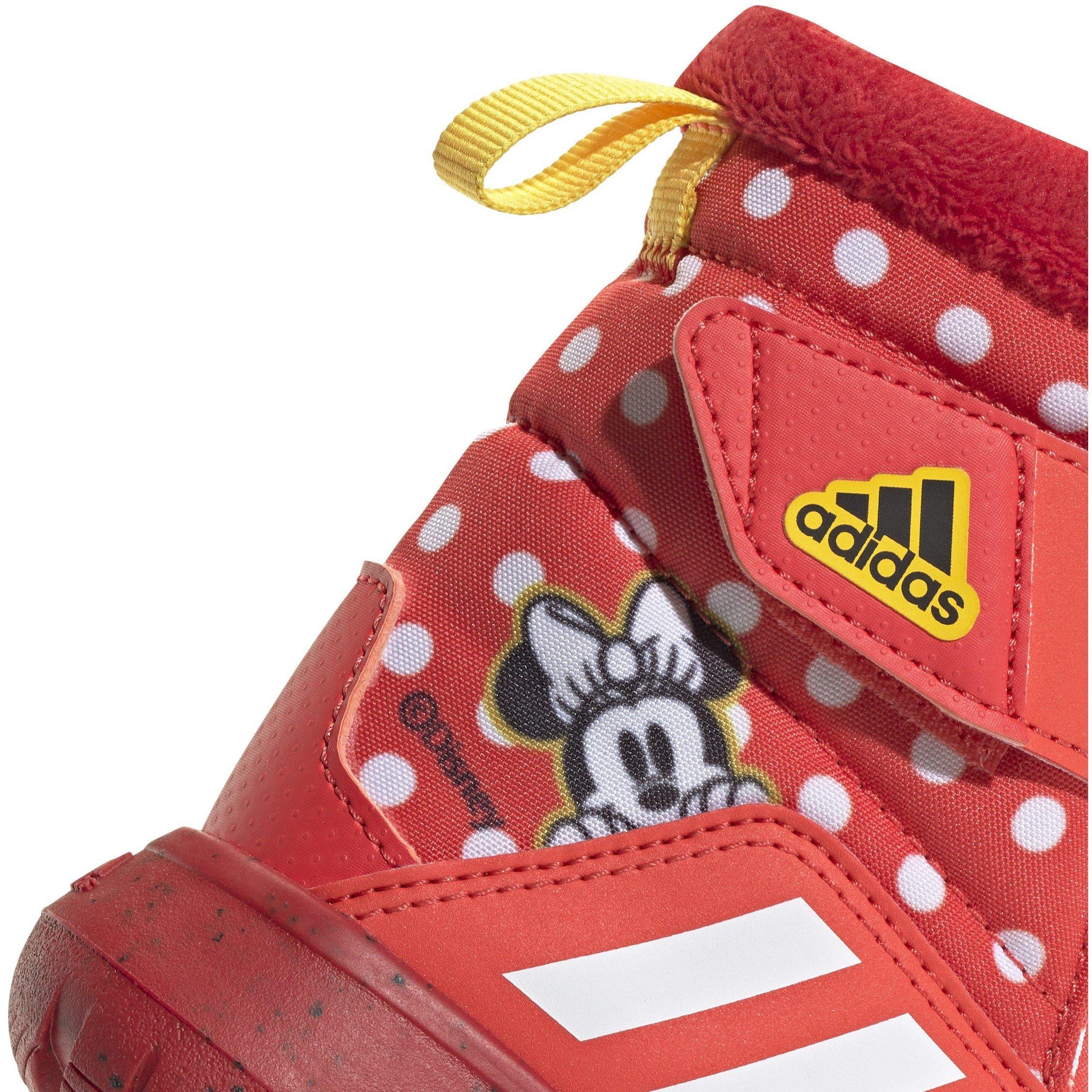 Bright Red/Ftwr - adidas - Winterplay x Disney Walking Shoes Infants - 7