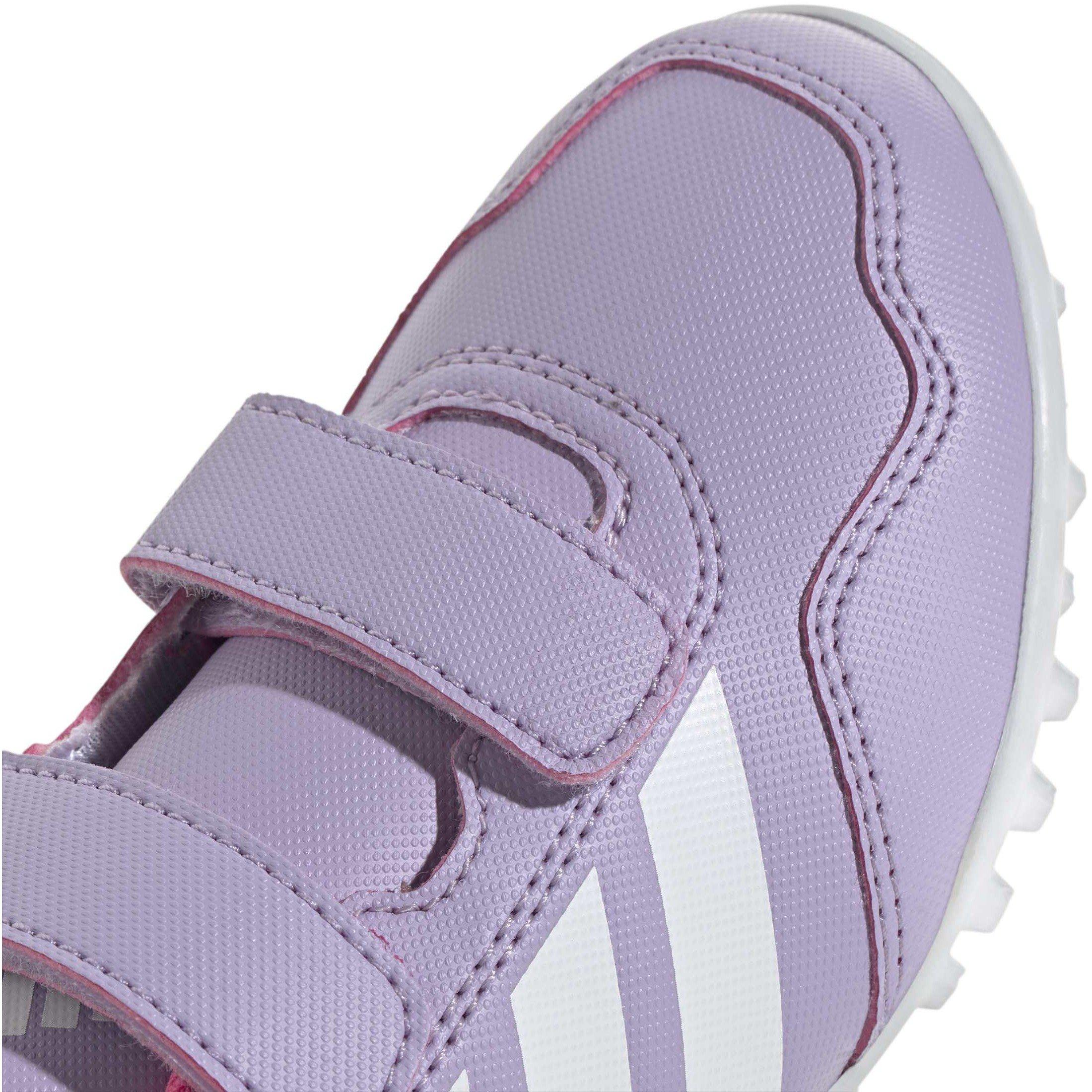 Powplu/wht/pnk - adidas - Kids' Youngstar Rise Astro Hockey Shoes - 8