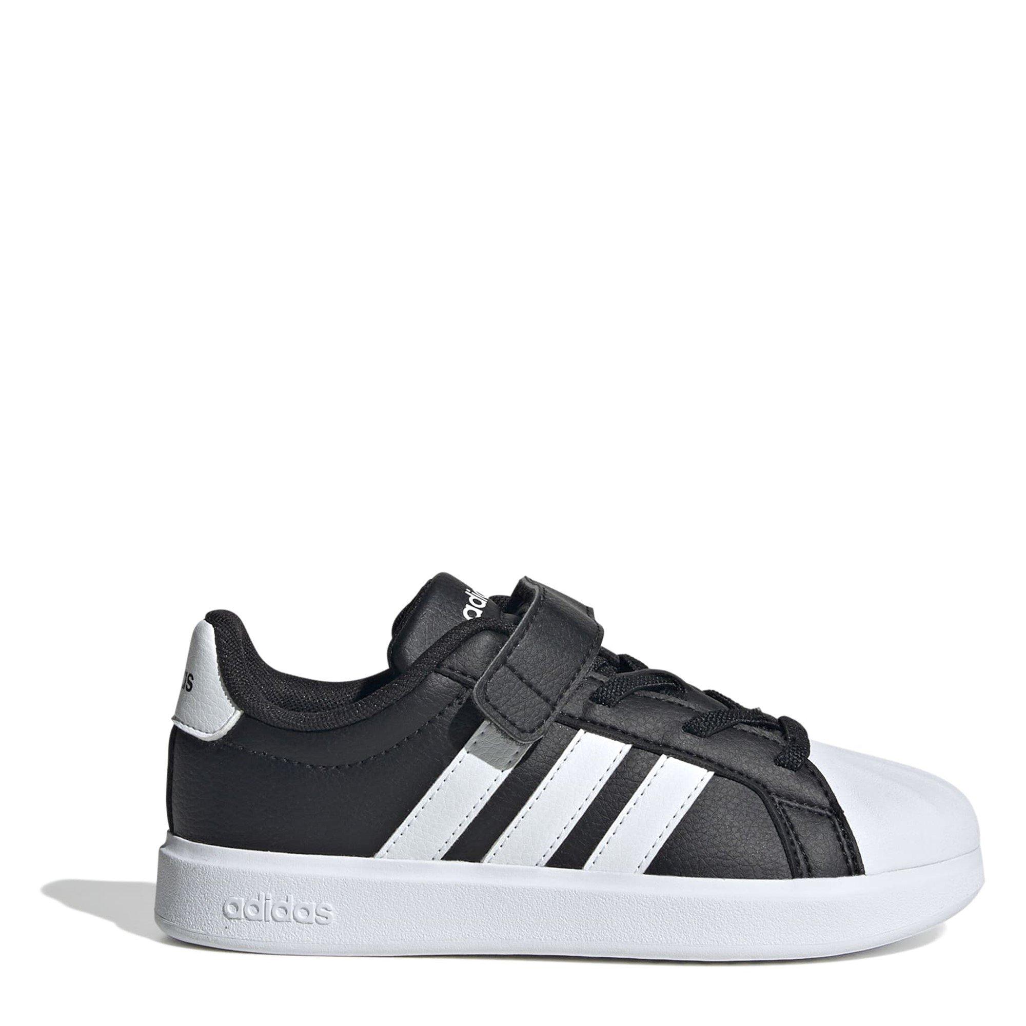 Adidas Boys Streetalk Trainers Kids - Black/White - C10 (28)